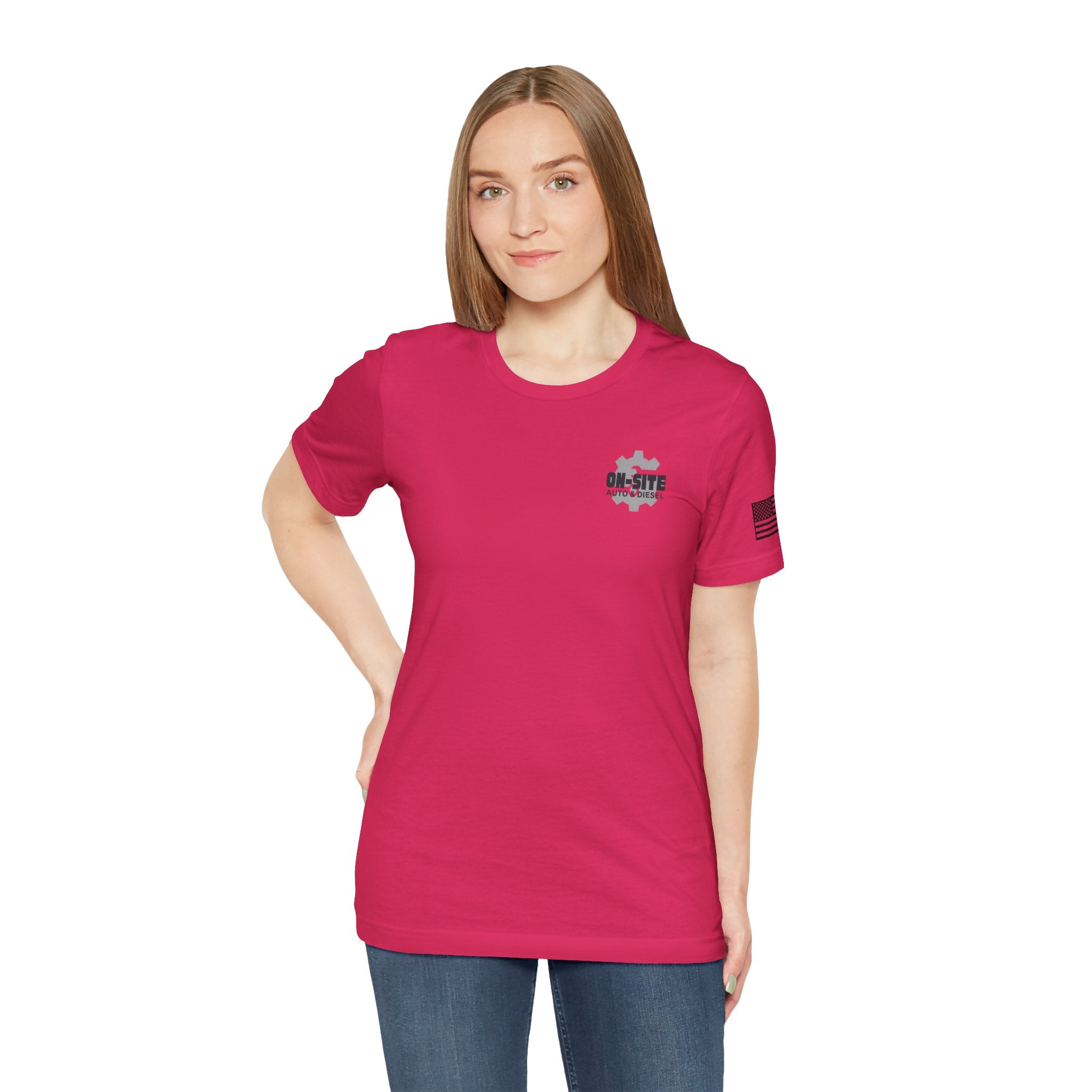 On-Site Auto & Diesel Crew Tee | Cr8tive Designs.