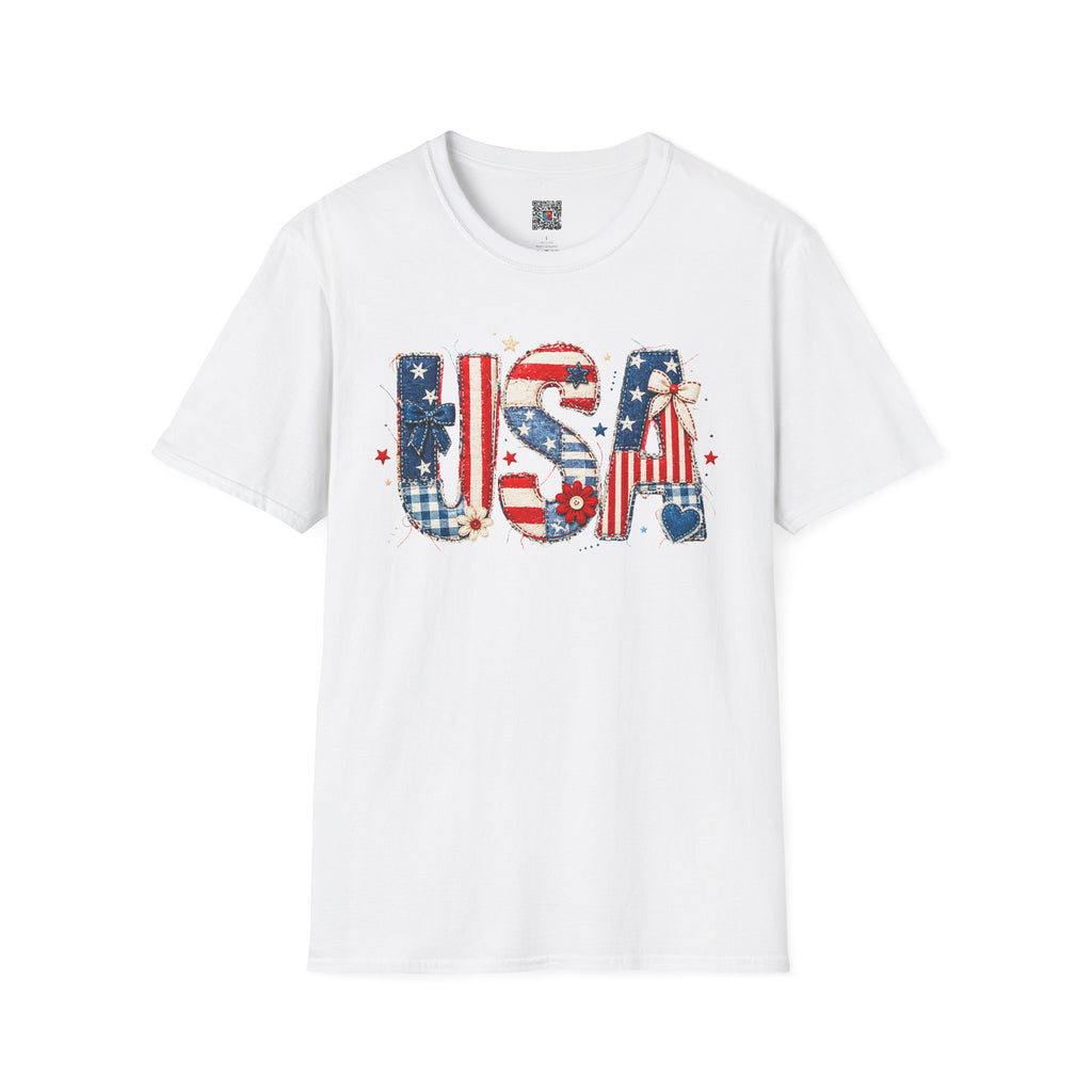 USA Patriotic | Vintage Red White & Blue Design | Cr8tive Designs