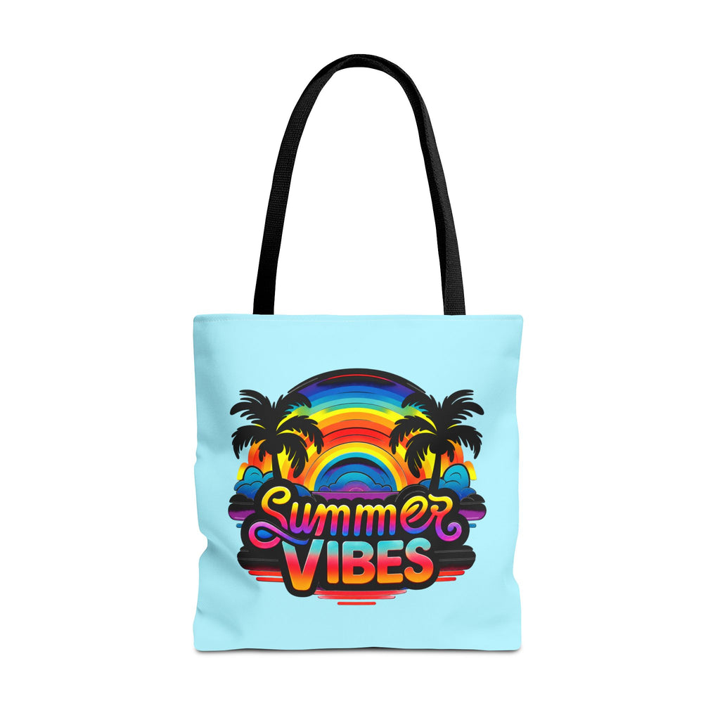 Summer Vibes | Bright Tropical Beach Bag | Cr8tive Designs