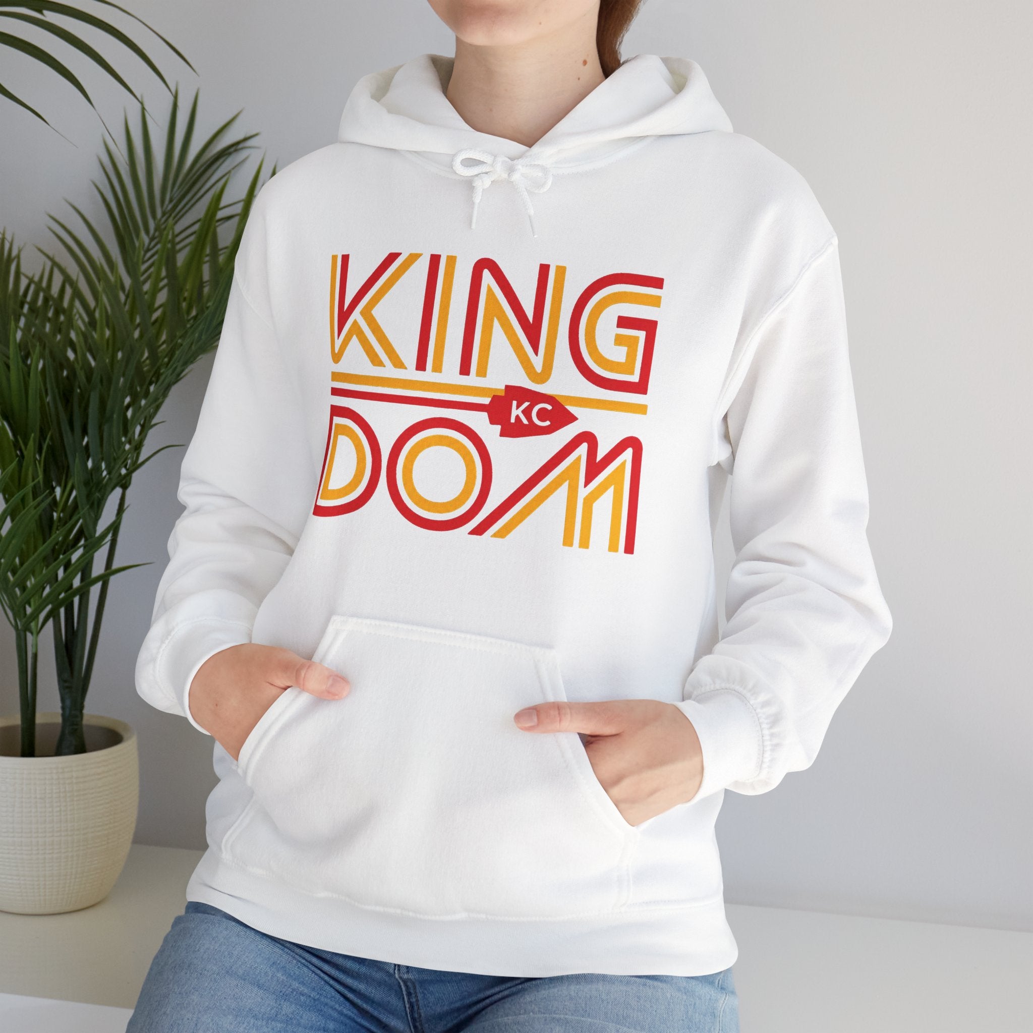 KC Kingdom | Retro Football Hoodie | Cr8tive Designs