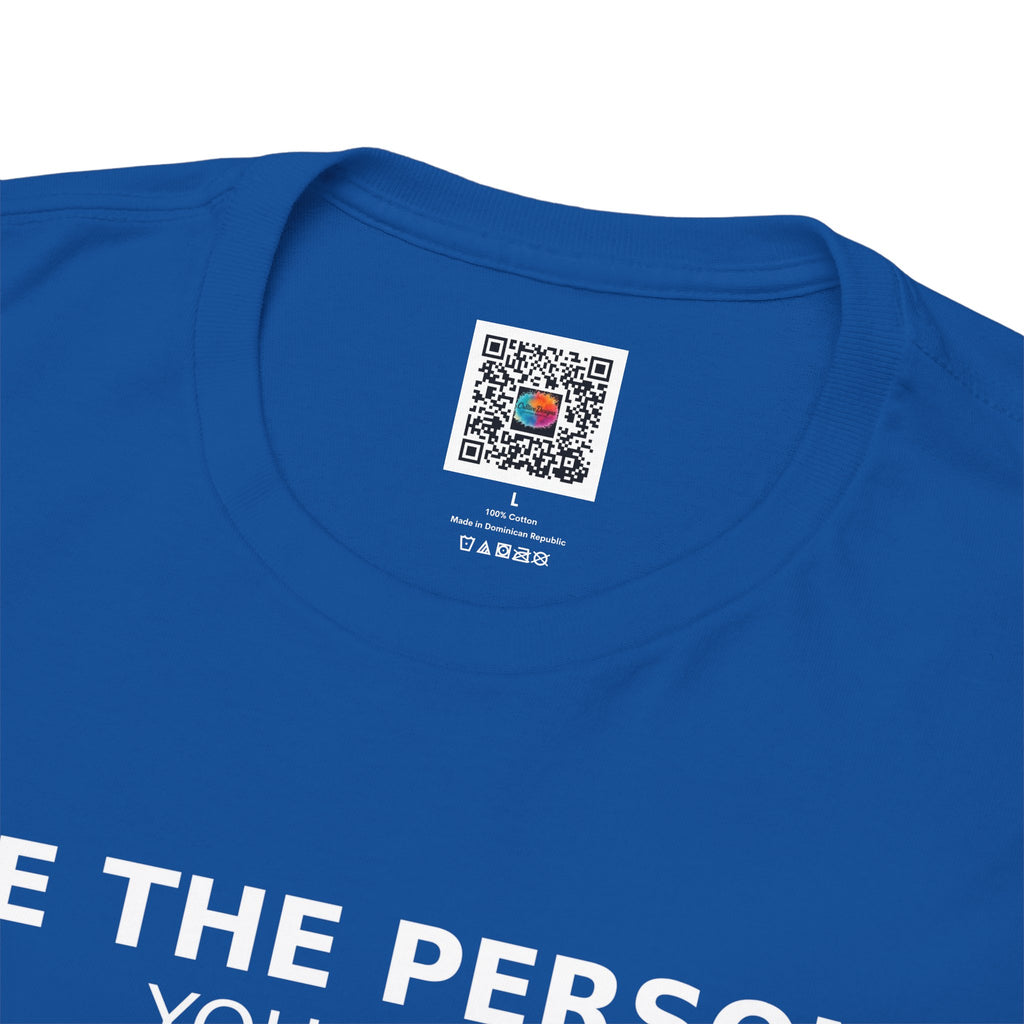 Be The Person You Want To Work With Shirt | Motivational Work Tee | Positive Mindset Graphic T-Shirt | Cr8tive Designs