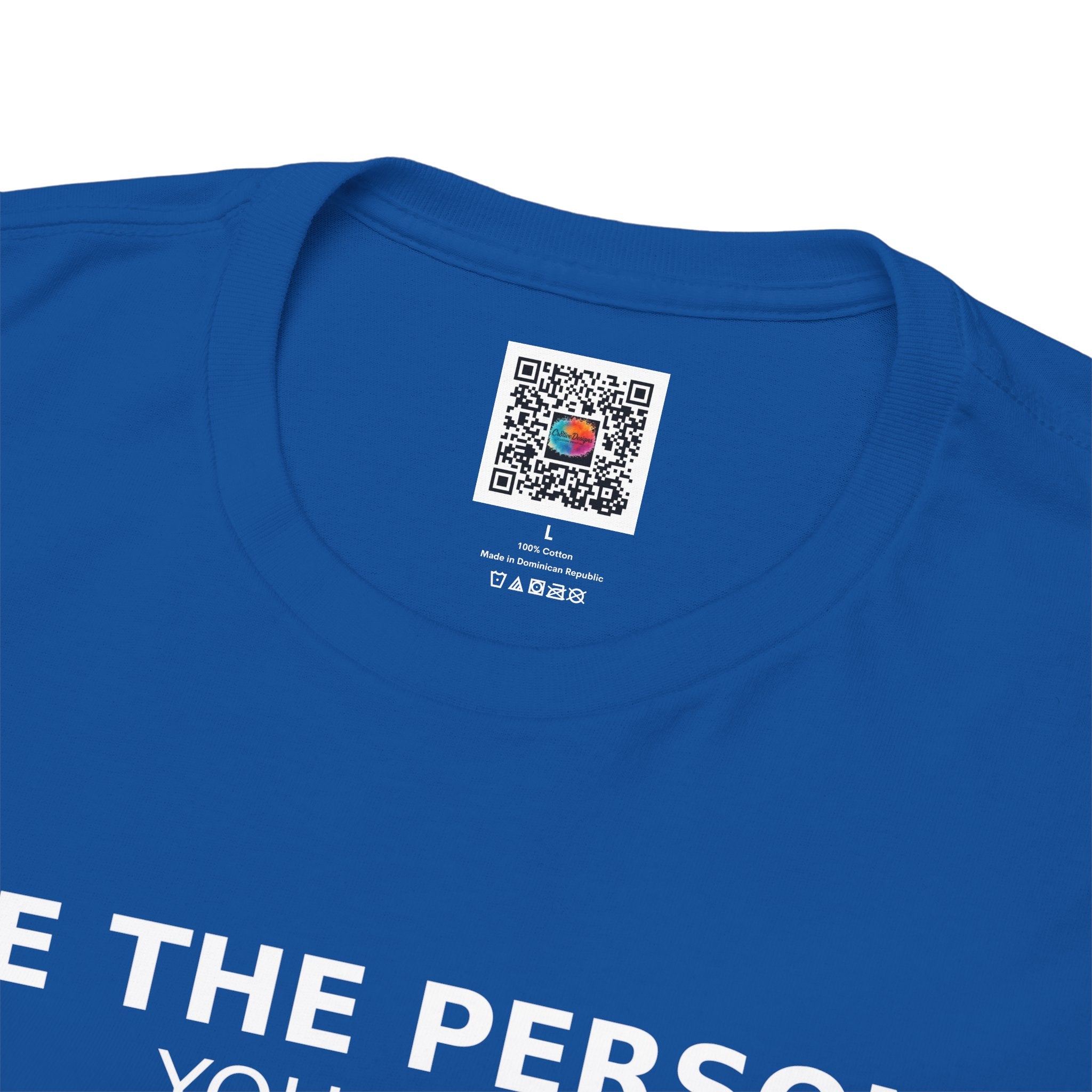 Be The Person You Want To Work With Shirt | Motivational Work Tee | Positive Mindset Graphic T-Shirt | Cr8tive Designs