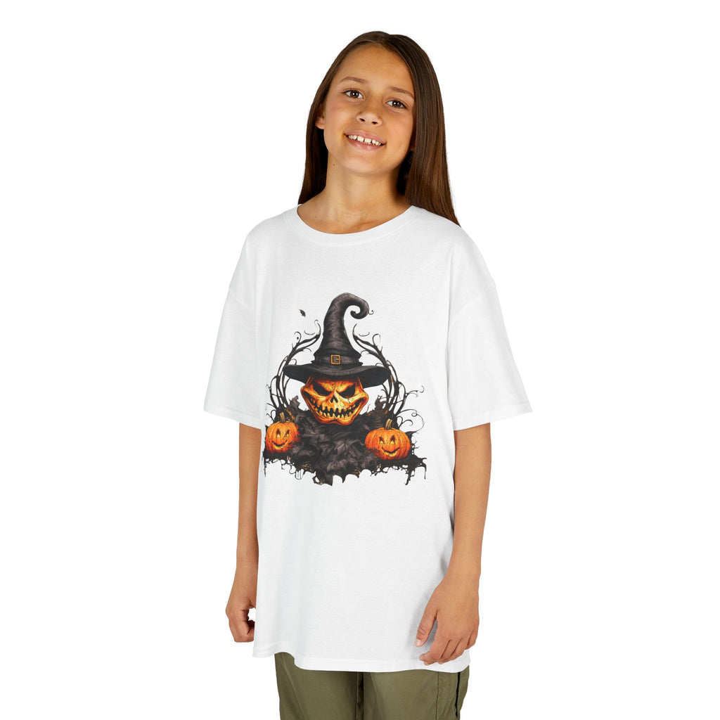 Kids Halloween Pumpkin Witch T-Shirt | Cr8tive Designs