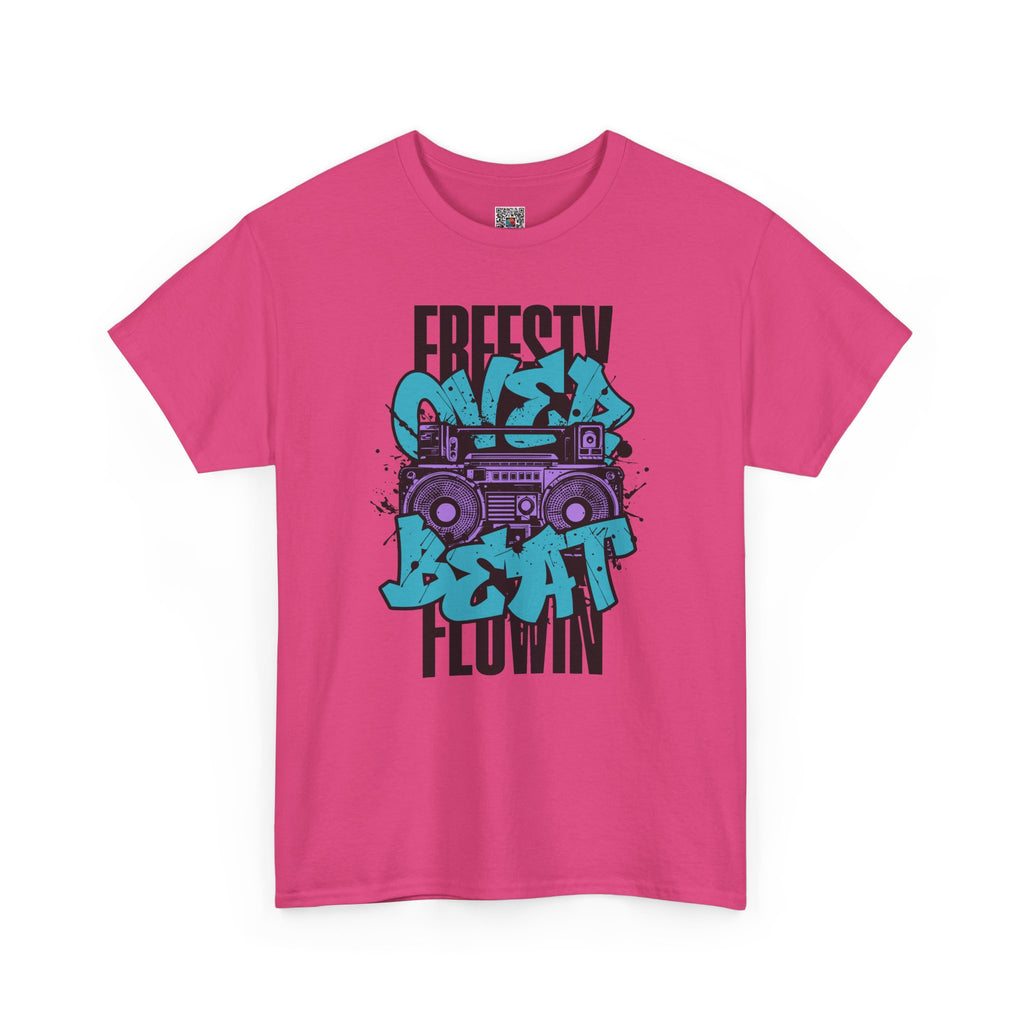 Graffiti Boombox Streetwear Graphic Tee | Urban Hip-Hop Design | Cr8tive Designs