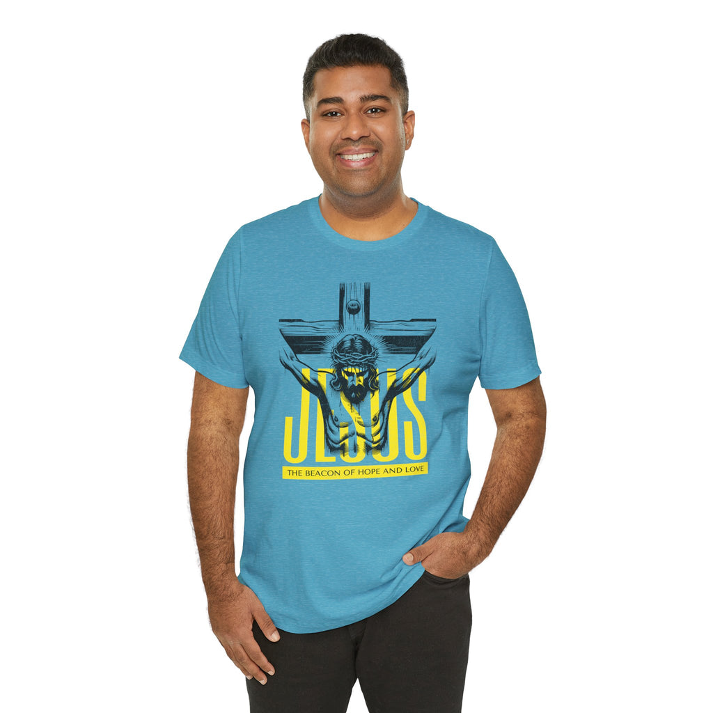 Jesus Crucifix Tee | Christian Graphic T‑Shirt | Cr8tive Designs