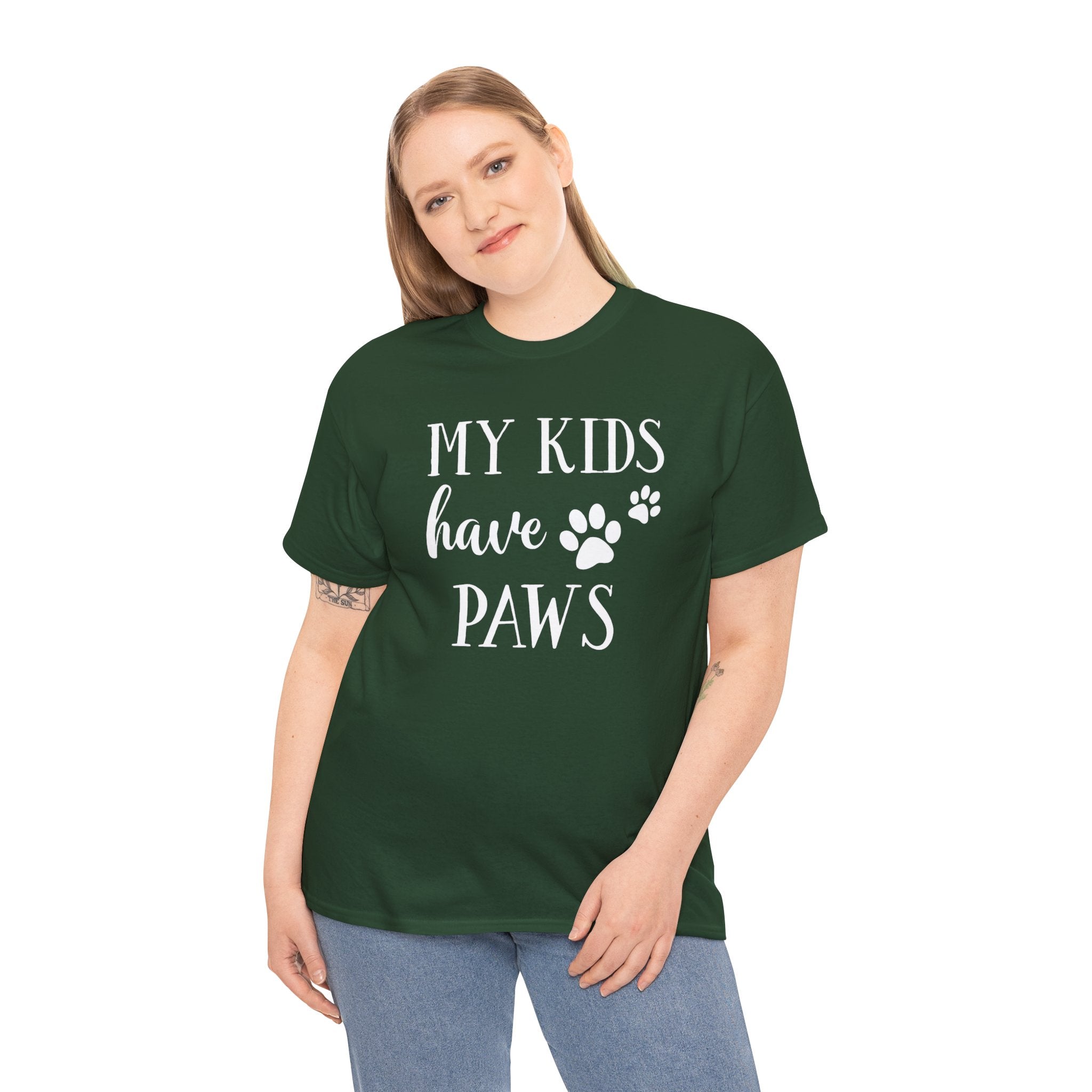 My Kids Have Paws | Pet Parent Graphic Tee | Cr8tive Designs
