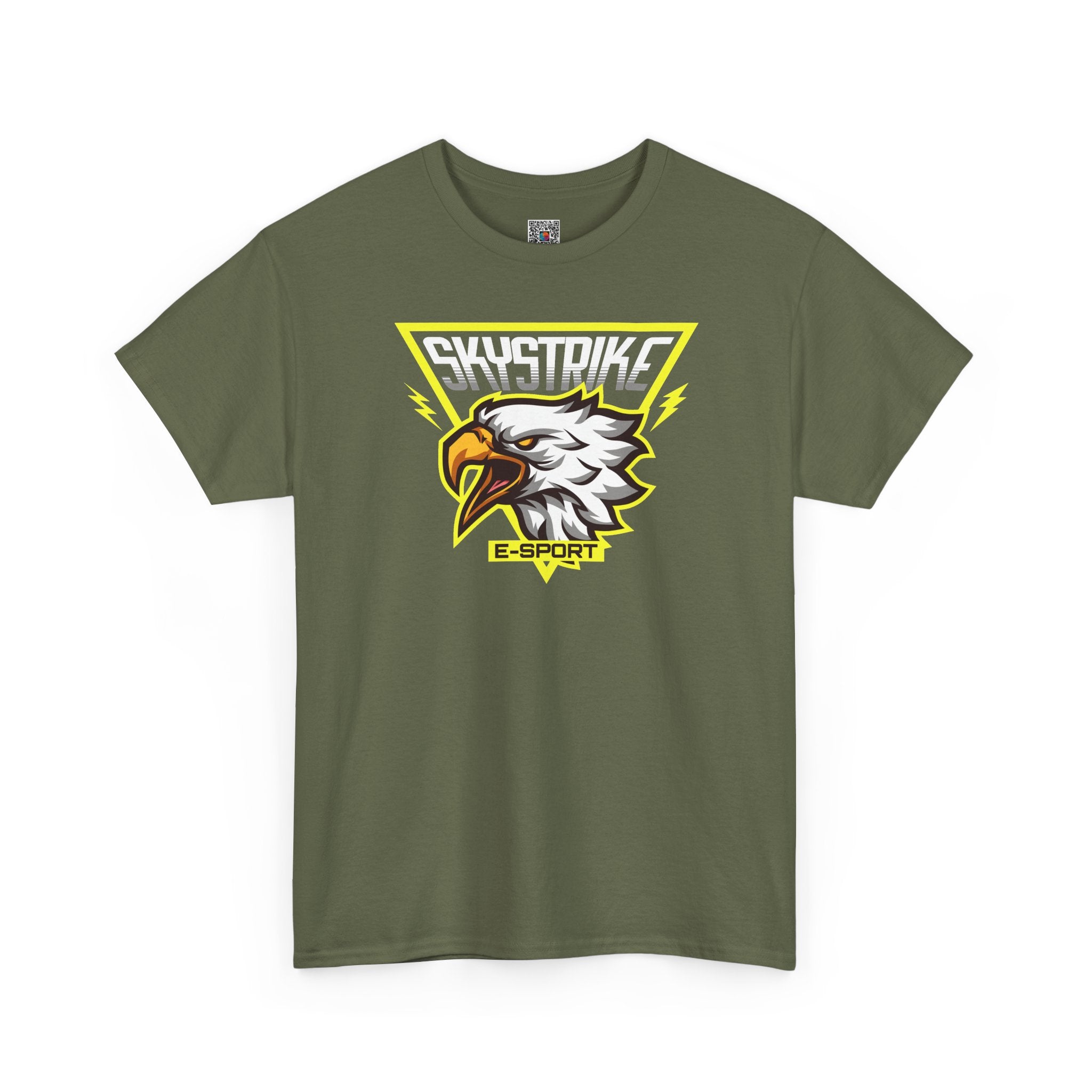 Skystrike E-Sport Eagle | Bold Gaming Graphic T-Shirt | Cr8tive Designs