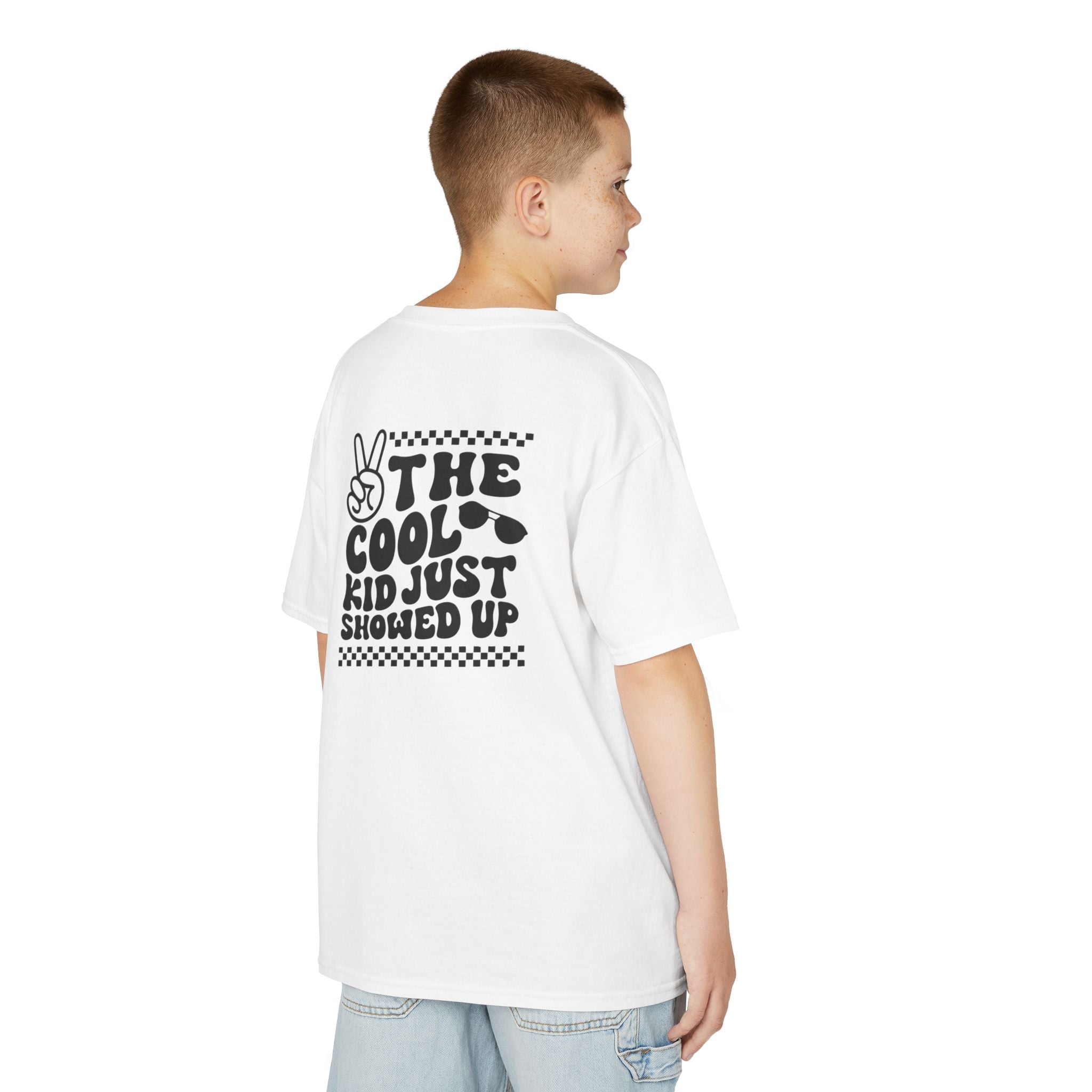 Kids T‑Shirt — "The Cool Kid Just Showed Up" Graphic Tee