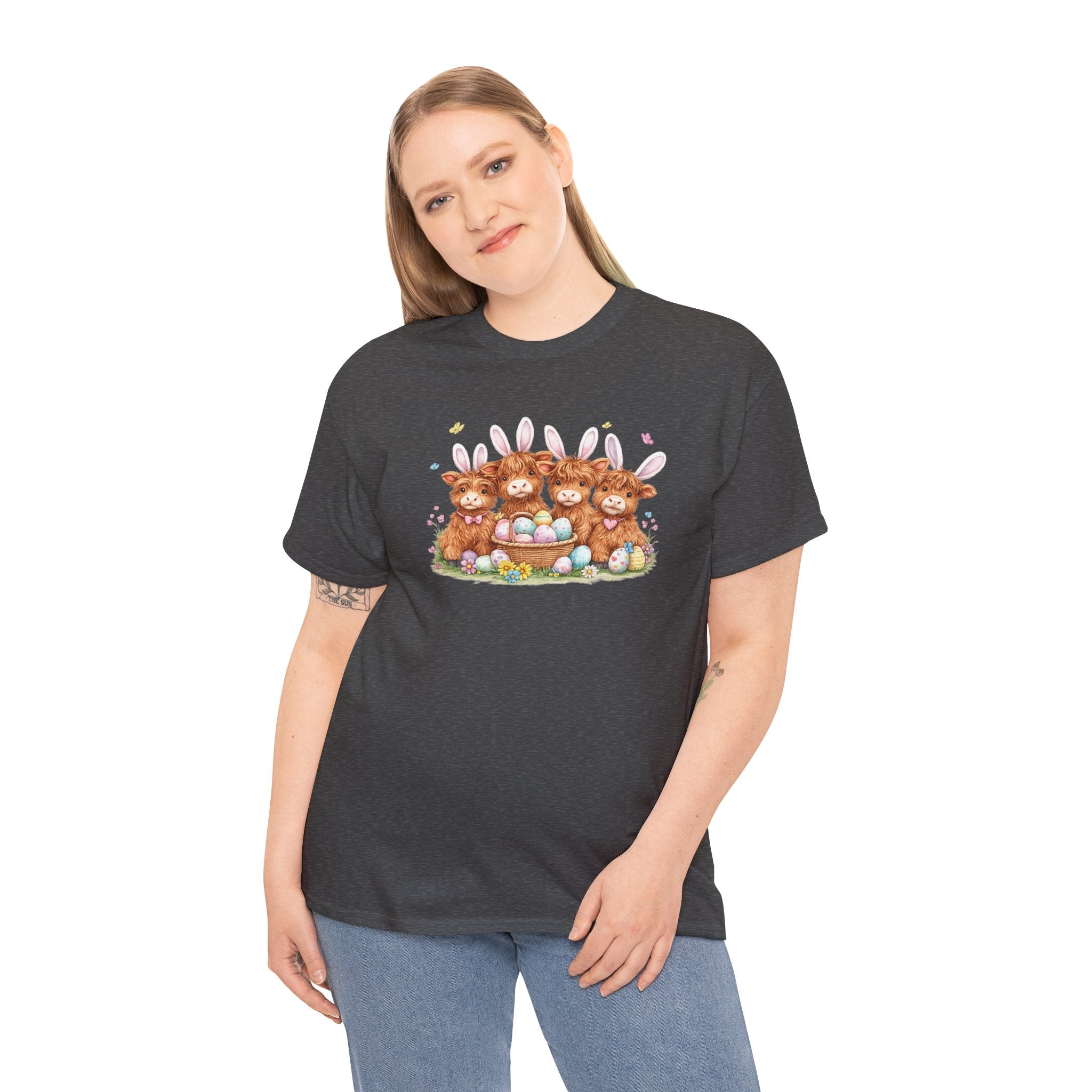 Easter Bunny Cow T-shirt