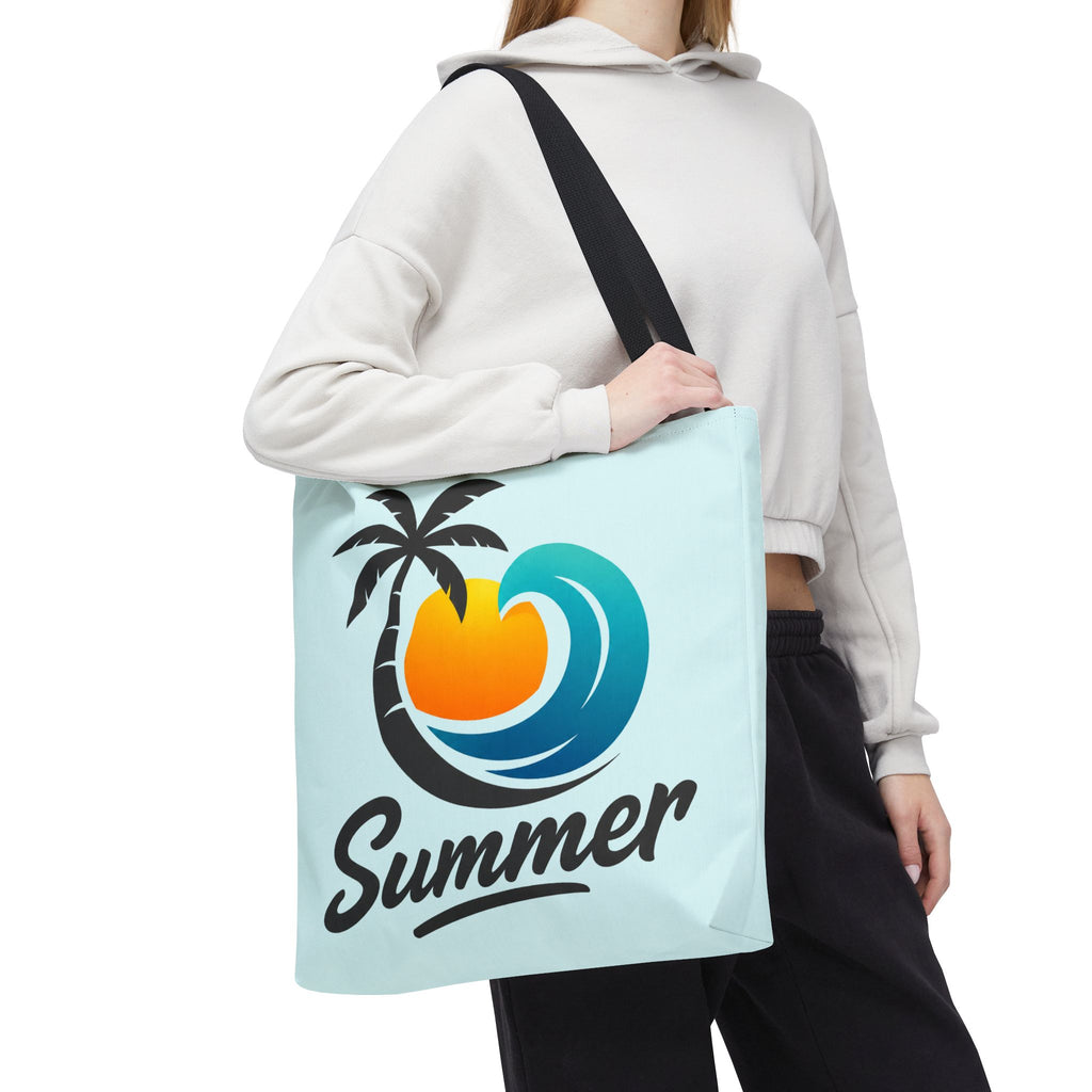 Summer Vibes | Palm Tree Beach Bag | Cr8tive Designs