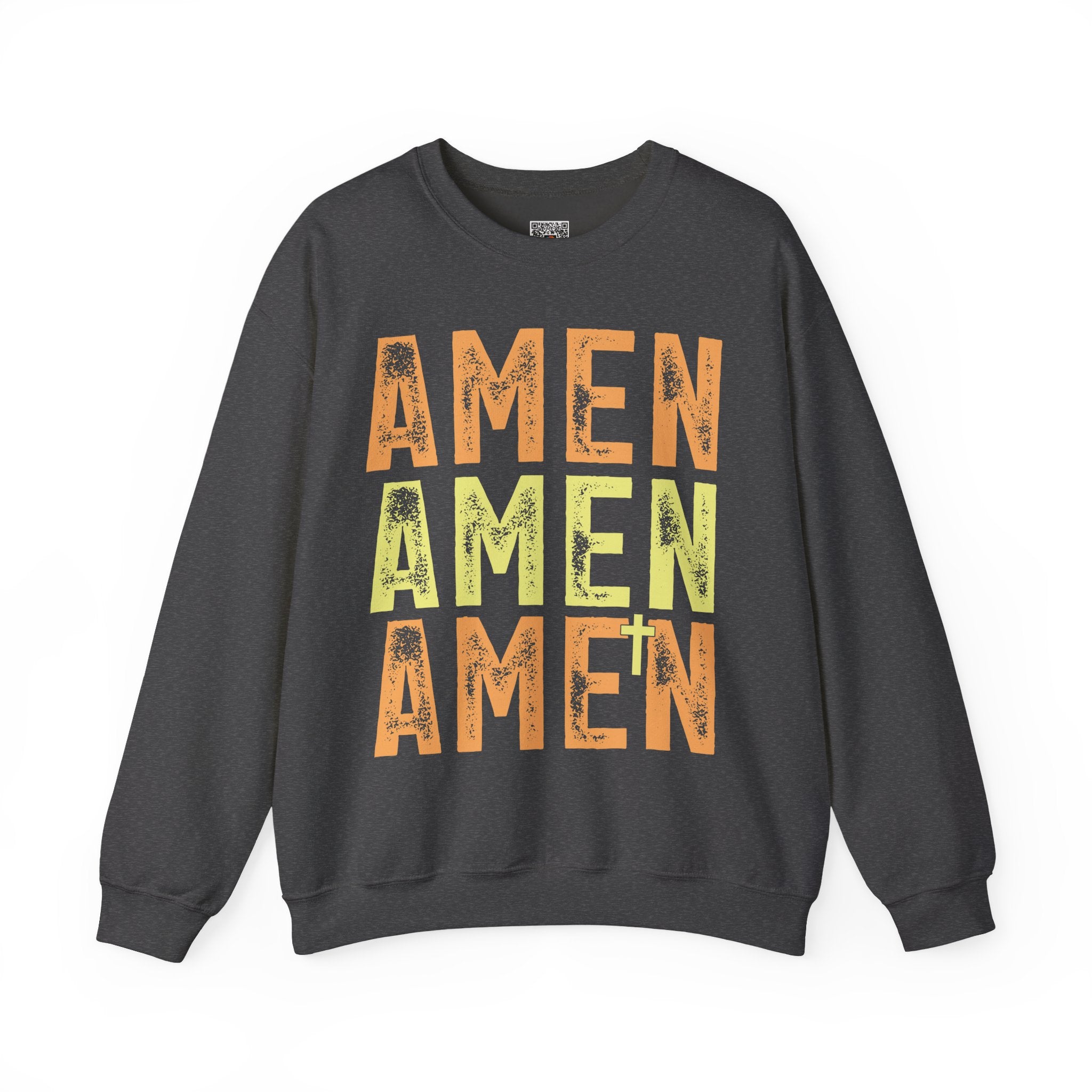 Amen Amen Amen – Bold Christian Faith Sweatshirt | Cr8tive Designs