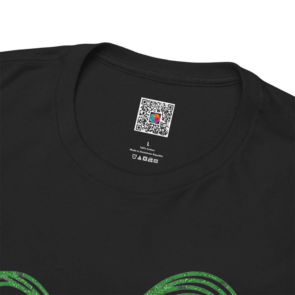 St. Patrick's Shamrock Heart T‑Shirt/Cr8tive Designs
