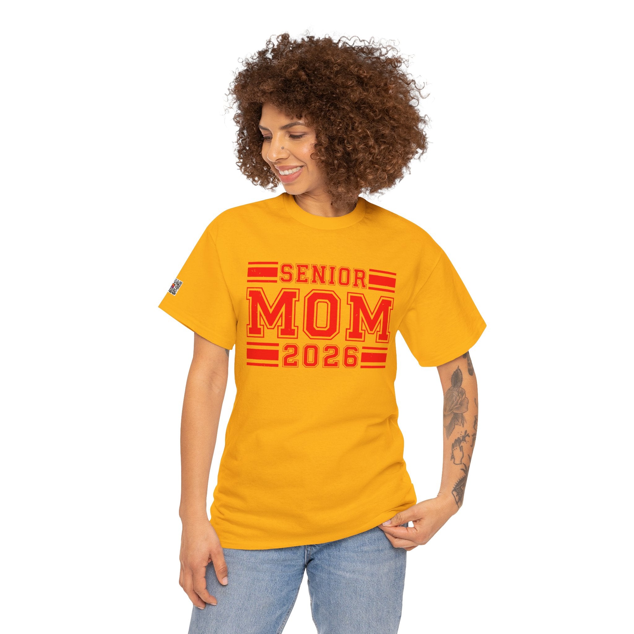 Senior Mom 2026 Varsity T-Shirt | Graduation Tee | Class of 2026 Mom Shirt | Cr8tive Designs