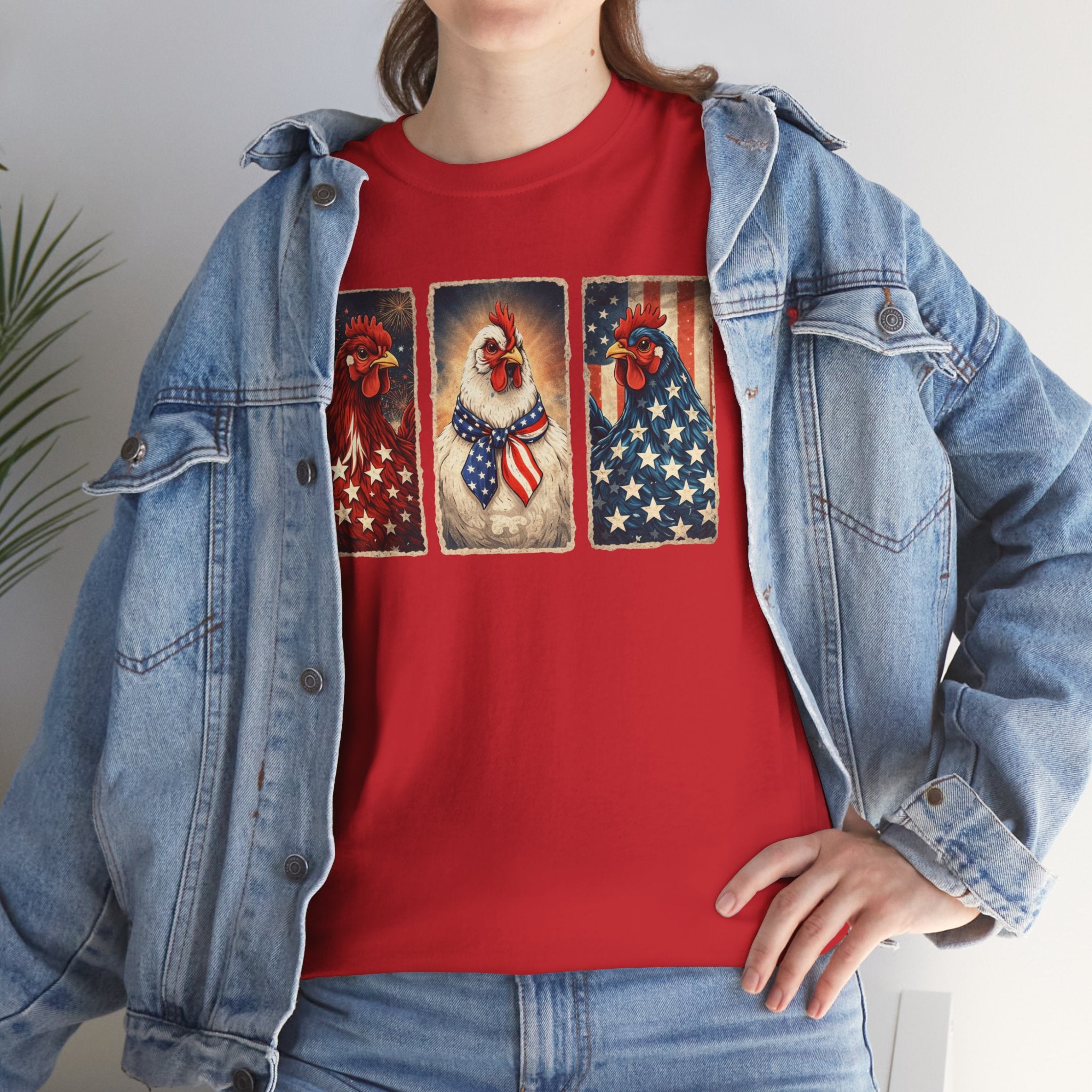 Vintage Americana Icons | Patriotic Fourth of July Tee | Cr8tive Designs