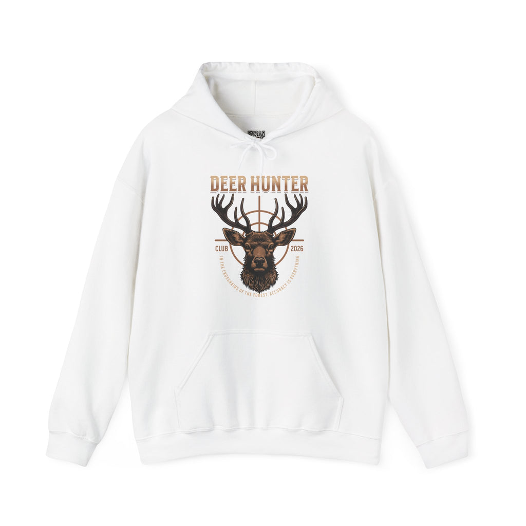 Deer Hunter Hoodie | Rustic Buck & Hunting Club Design | Cr8tive Designs
