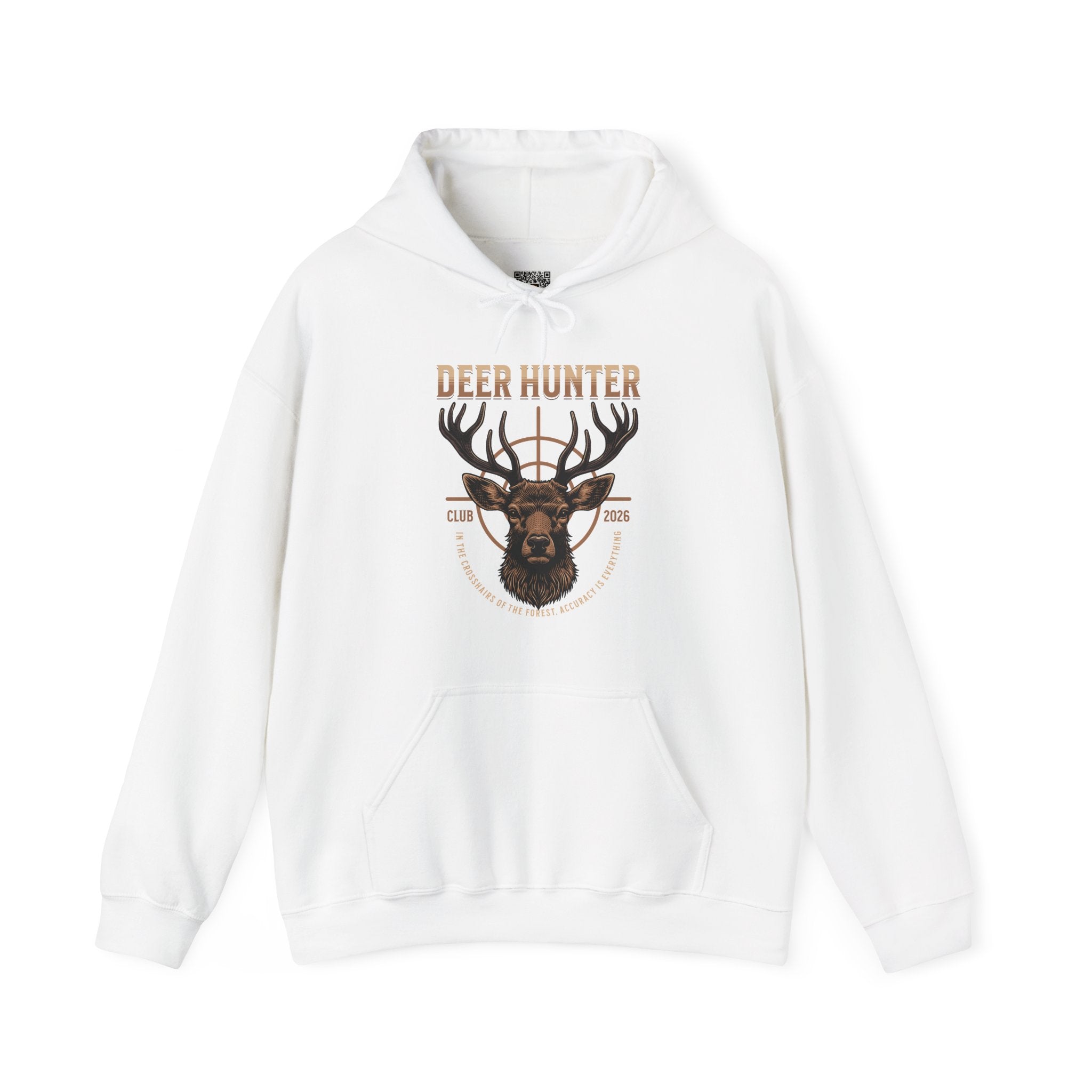 Deer Hunter Hoodie | Rustic Buck & Hunting Club Design | Cr8tive Designs