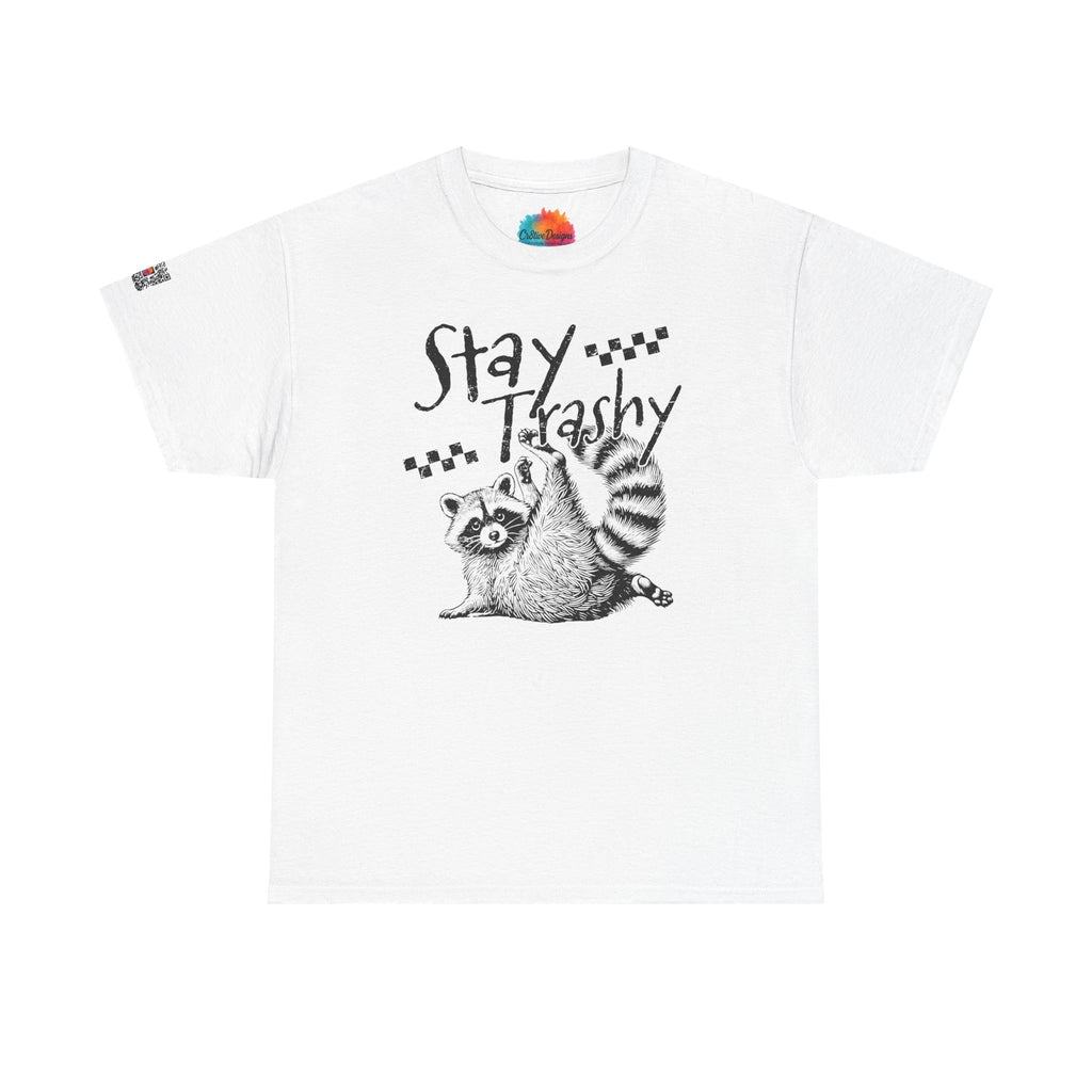 Funny Raccoon Graphic Tee – Trendy Mom Life Shirt, Cute Chaos Mom Tee | Cr8tive Designs