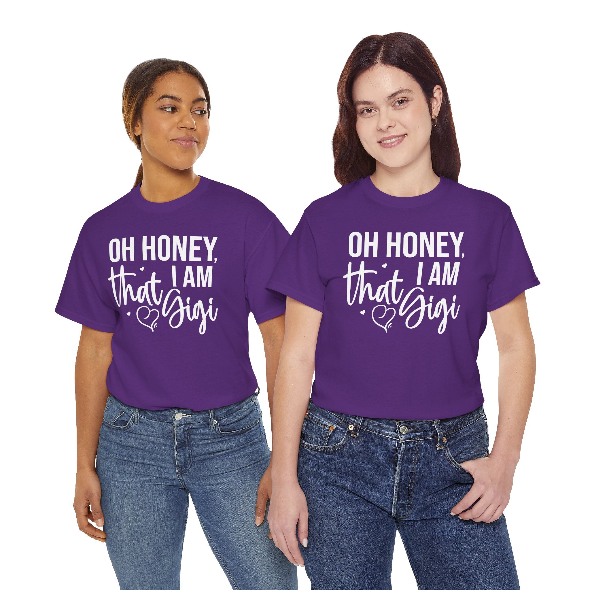 Oh Honey I Am That Gigi T-Shirt | Sassy Grandma Graphic Tee | Funny Confident Gigi Shirt | Cr8tive Designs