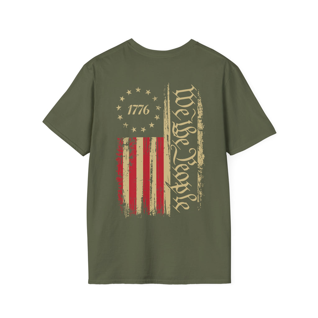 1776 We The People Flag | Vintage Patriotic American Design | Cr8tive Designs