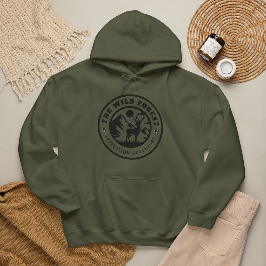 The Wild Forest Hoodie | Outdoor Expedition & Adventure Design | Cr8tive Designs