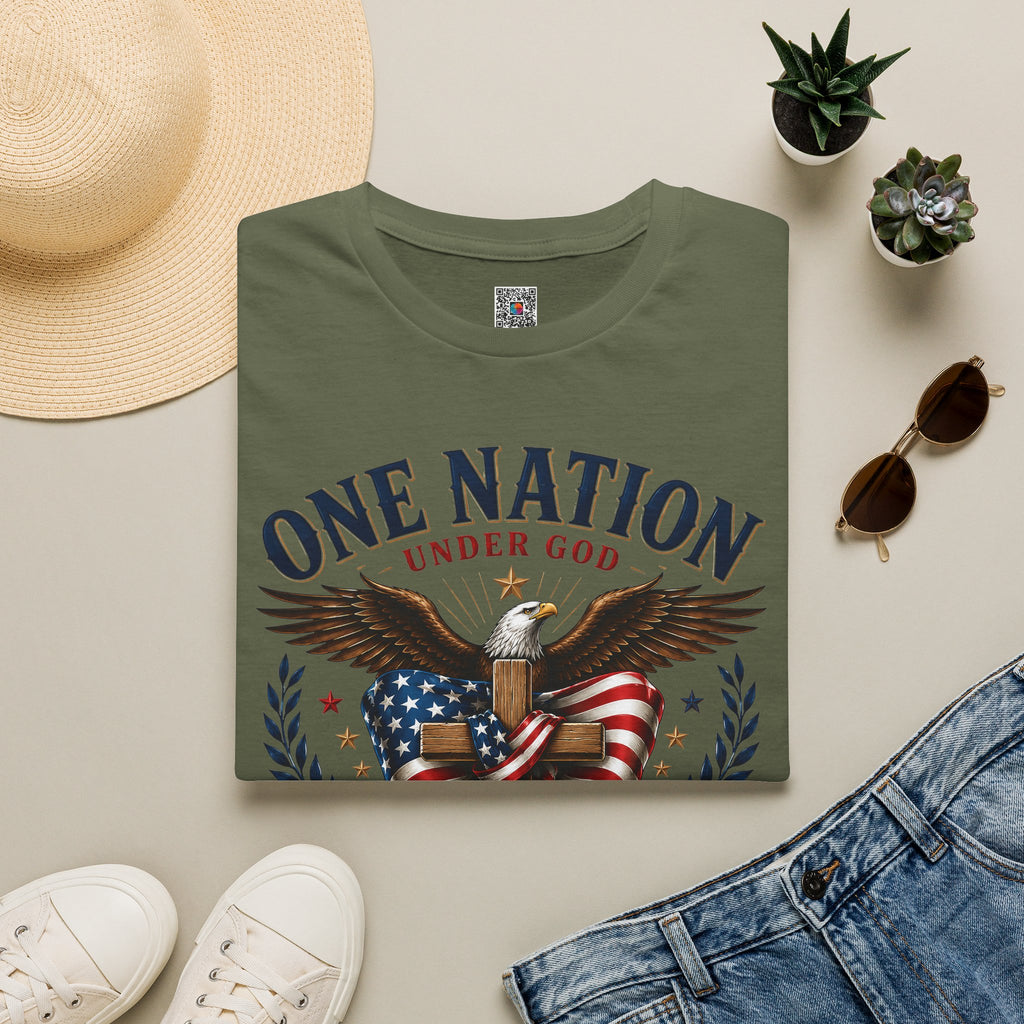 One Nation 250 Blessings | Patriotic Eagle Design | Cr8tive Designs
