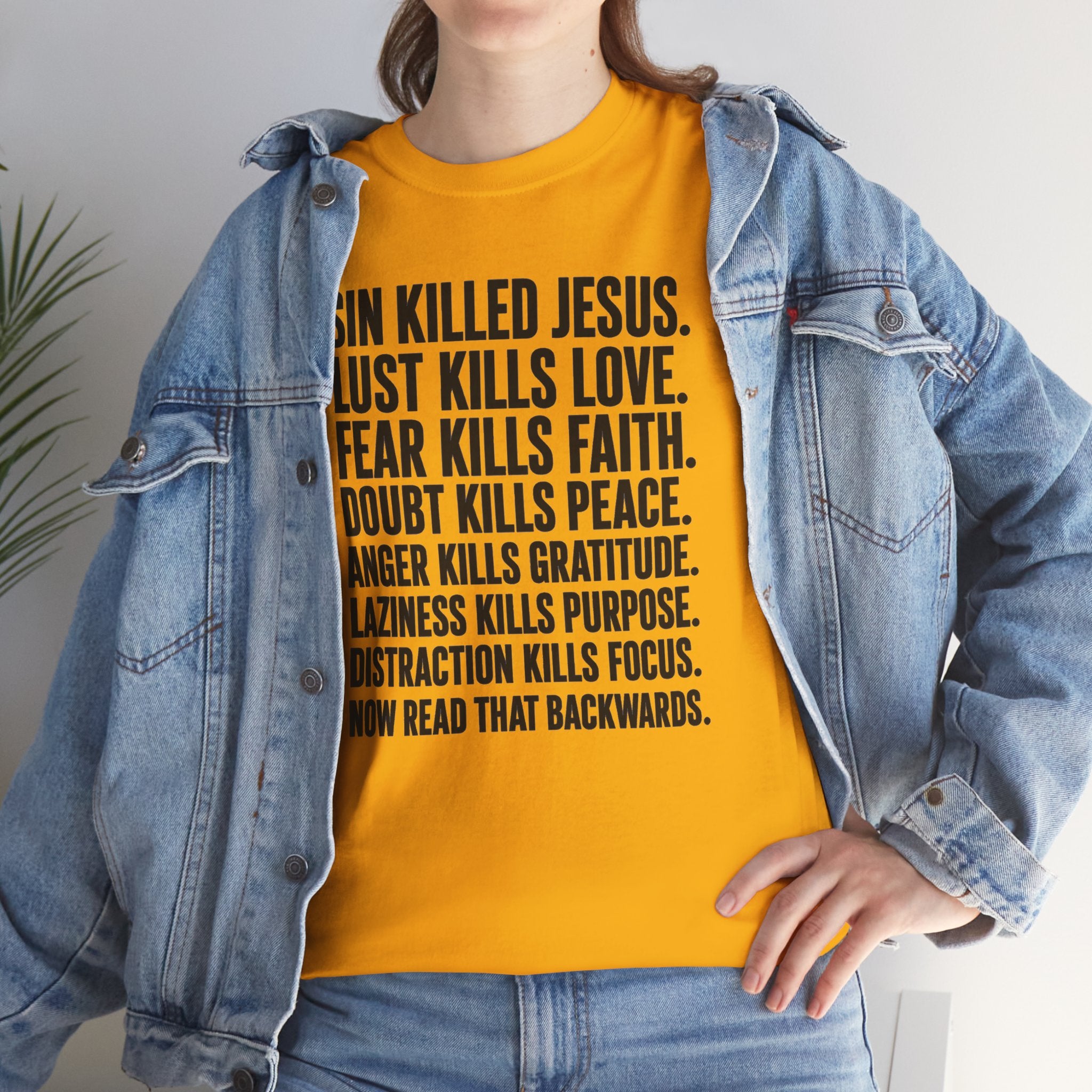 Now Read That Backwards | Bold Christian Faith Statement T-Shirt | Cr8tive Designs