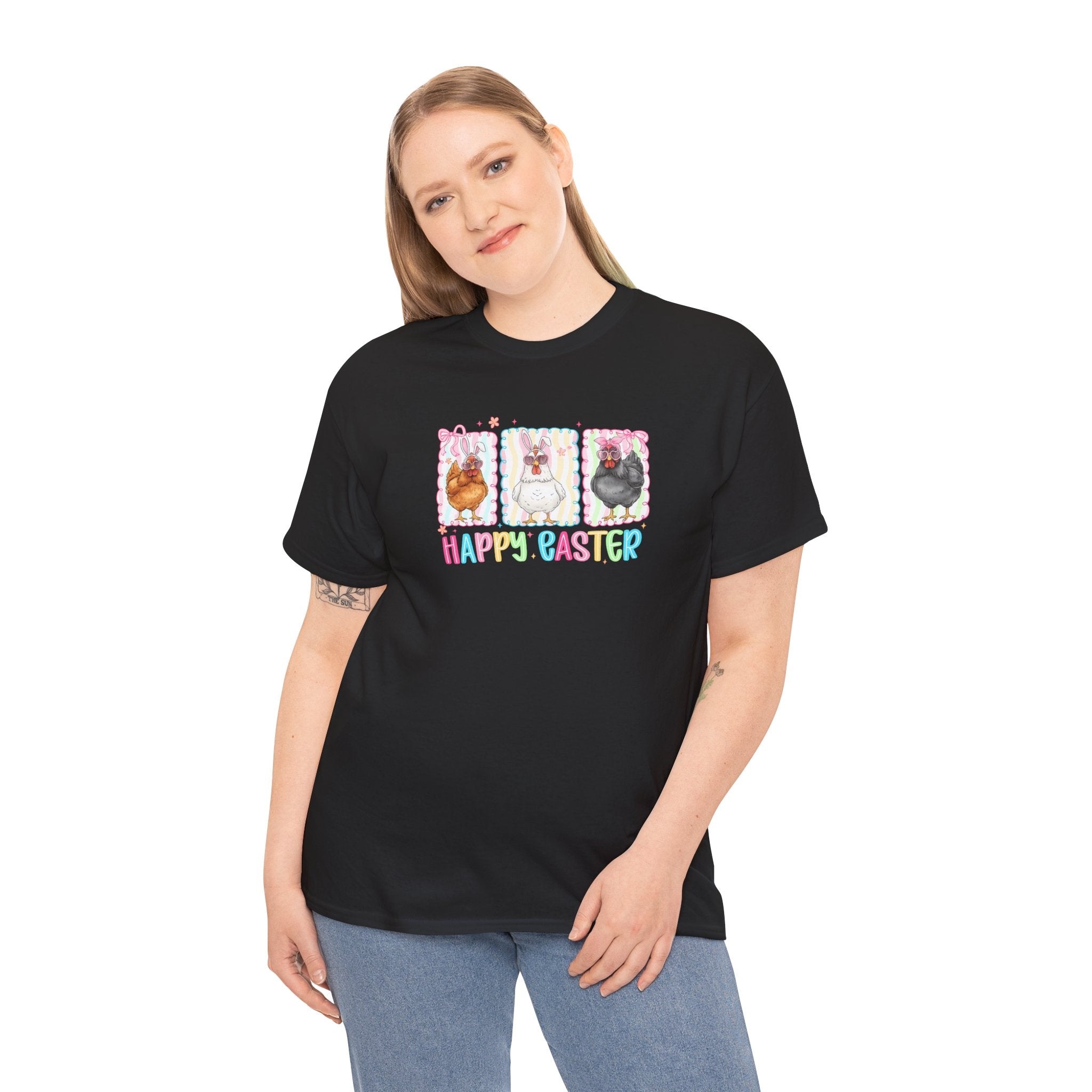 Happy Easter Chicken T-Shirt/Cr8tive Designs