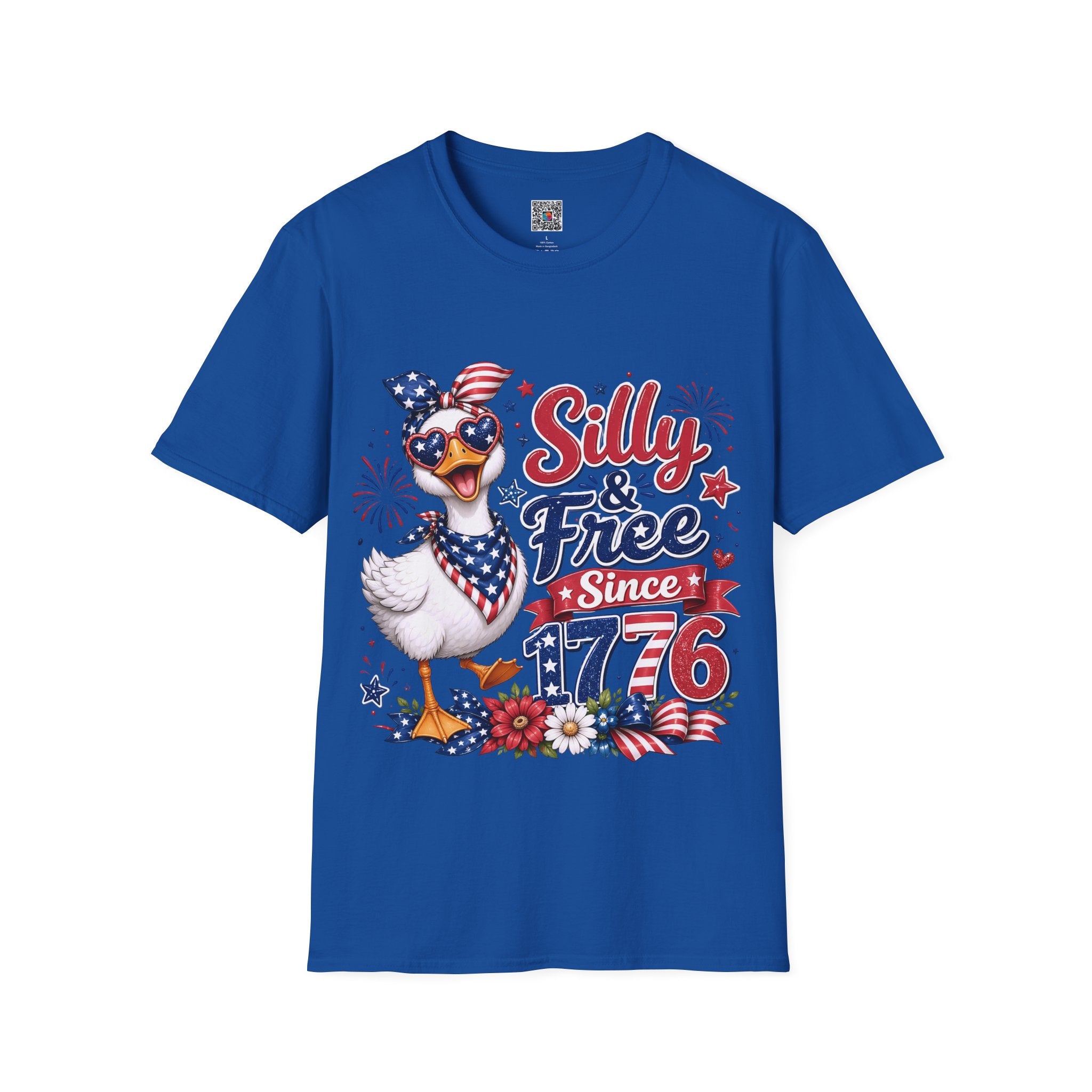Silly & Free Since 1776 | Patriotic Duck Design | Cr8tive Designs
