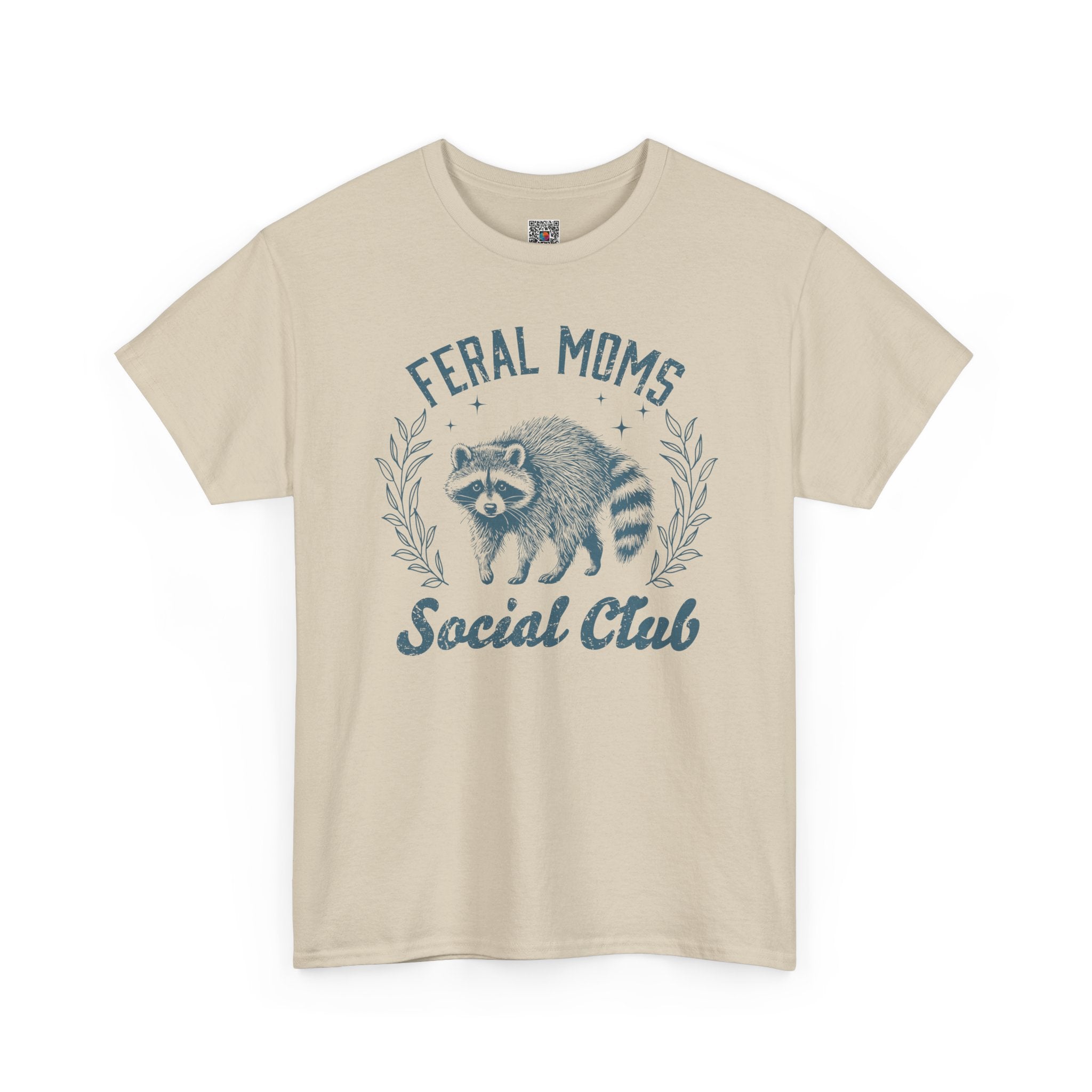 Feral Moms Club Graphic Tee – Trendy Funny Mom Shirt, Motherhood Humor Tee | Cr8tive Designs