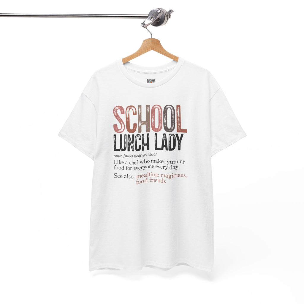 School Lunch Lady | Retro Cafeteria Staff T-Shirt | Cr8tive Designs