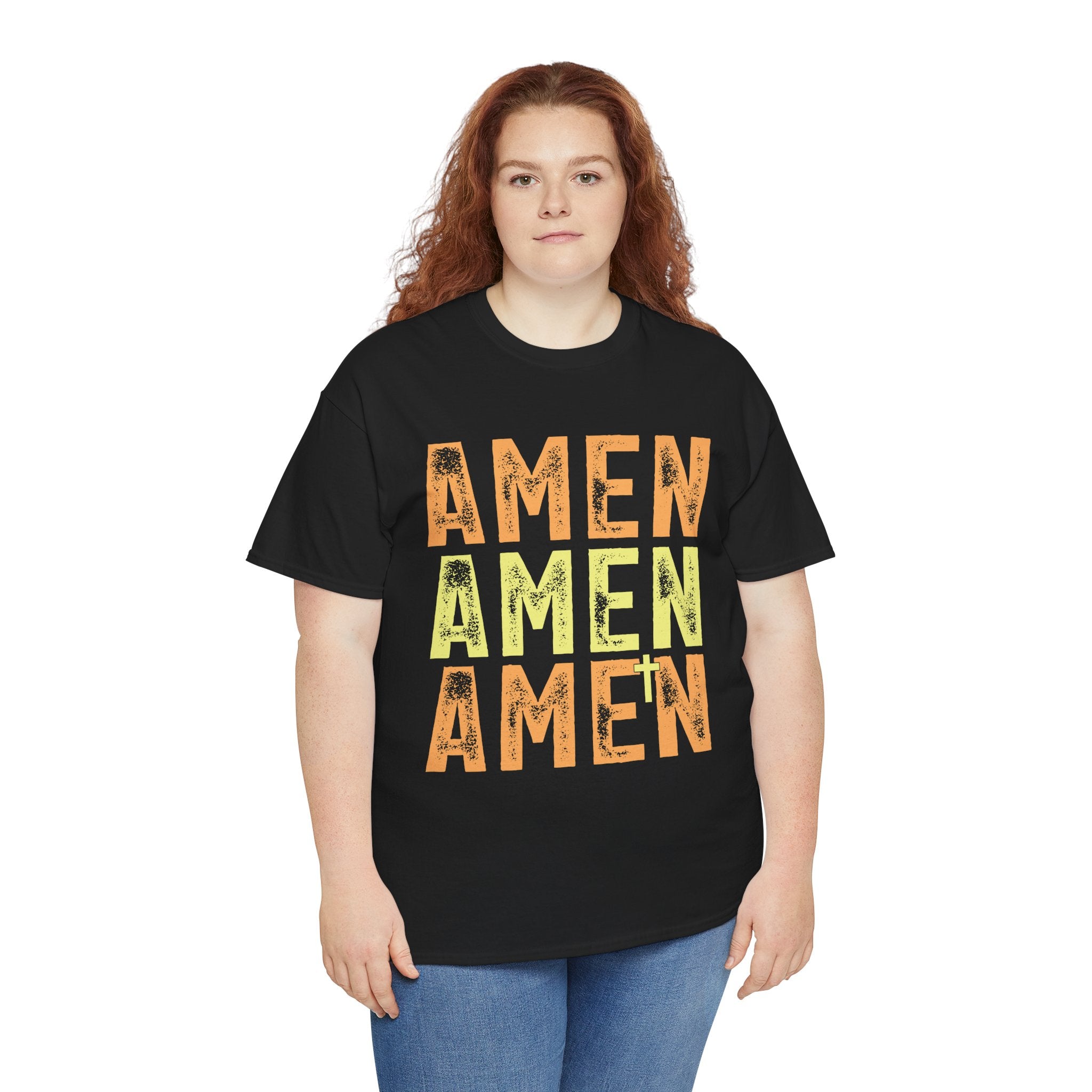 Amen Amen Amen – Bold Christian Faith T-Shirt | Cr8tive Designs