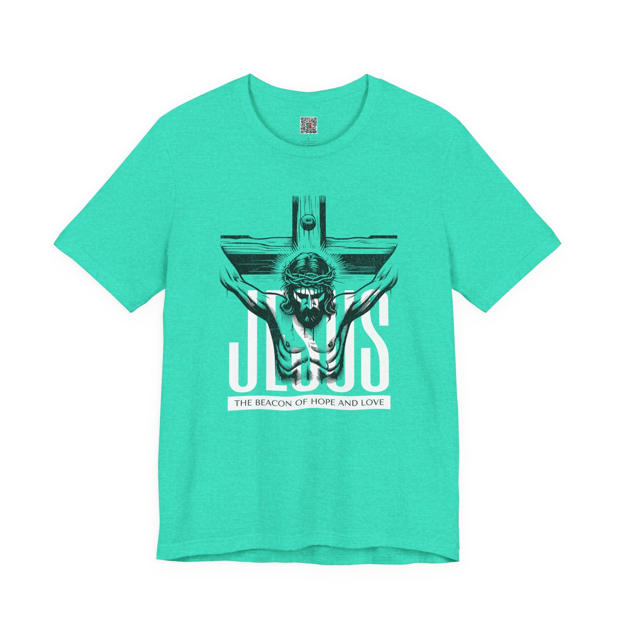 Jesus Crucifix Tee | Christian Graphic T-Shirt | Cr8tive Designs