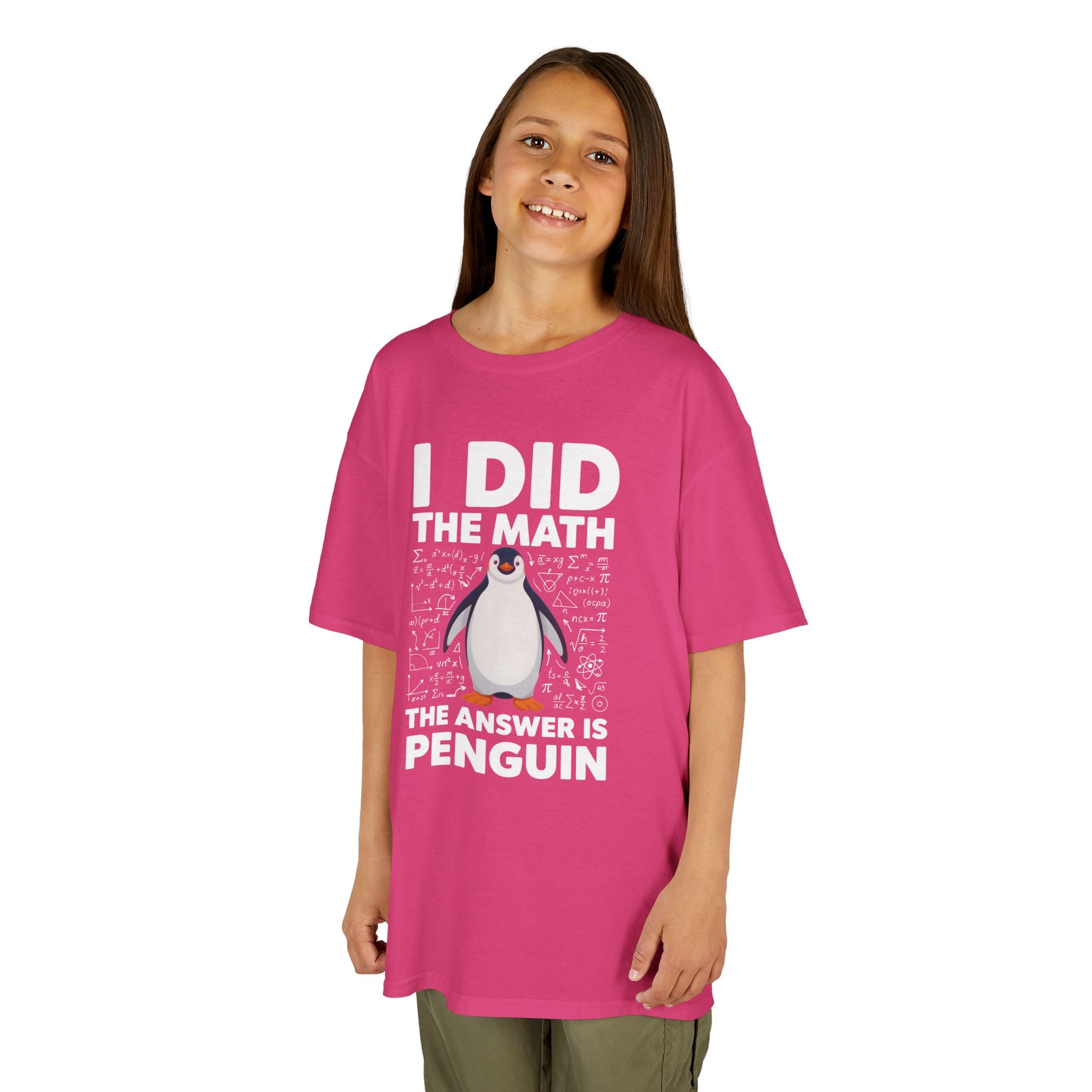 I Did the Math—The Answer Is Penguin | Funny Penguin Math T-Shirt | Cr8tive Designs