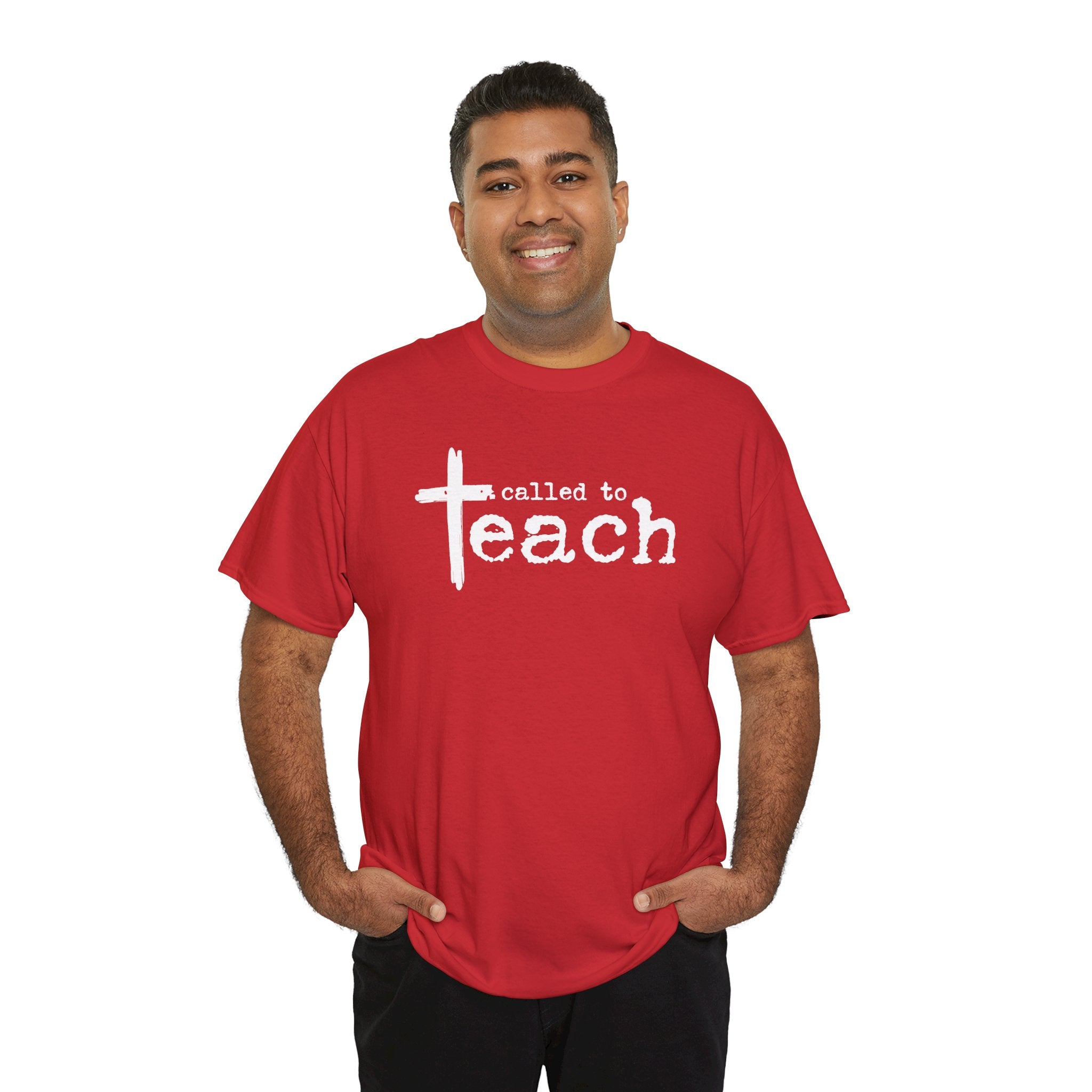 Called to Teach Christian Teacher Tee | Faith-Inspired Classroom T-Shirt | Cr8tive Designs