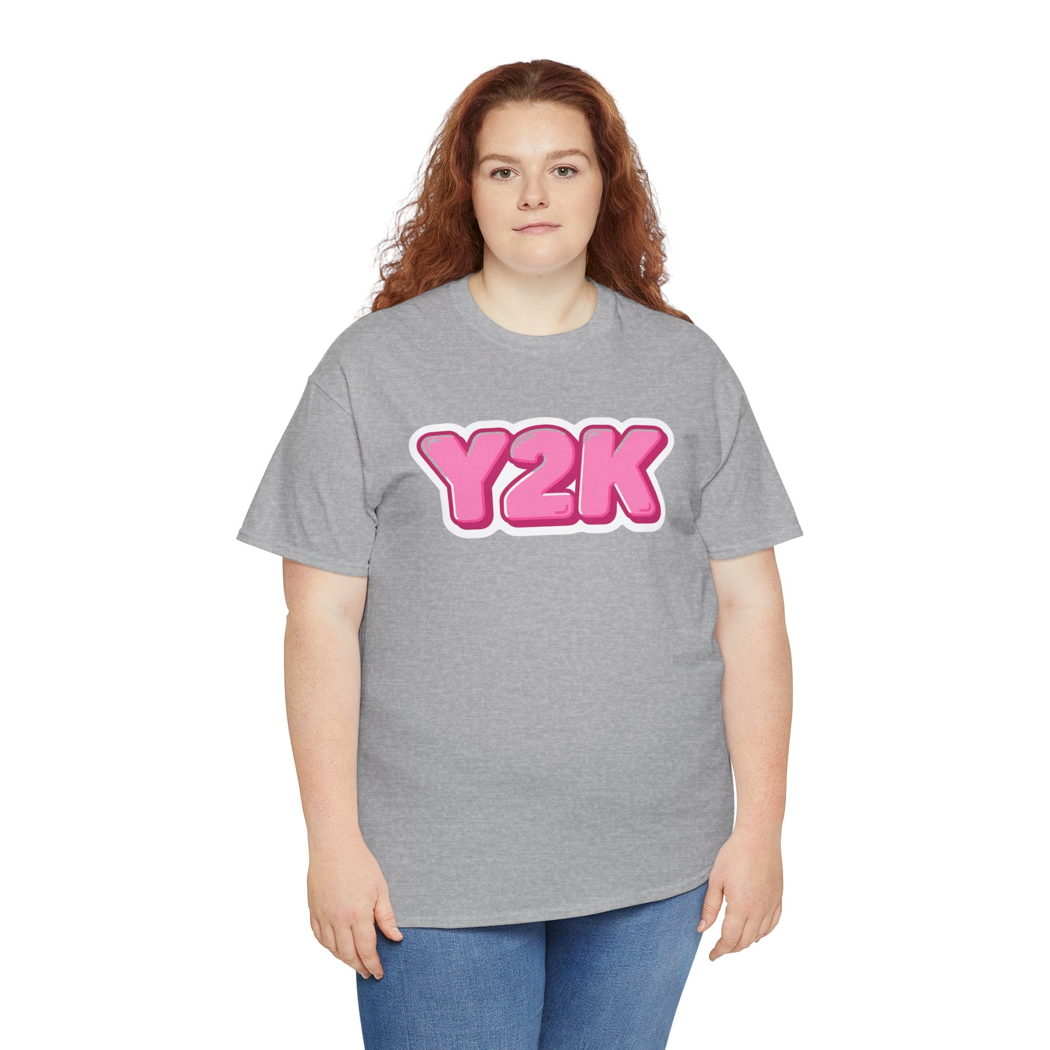 Y2K Pink Bubble Graphic T-Shirt