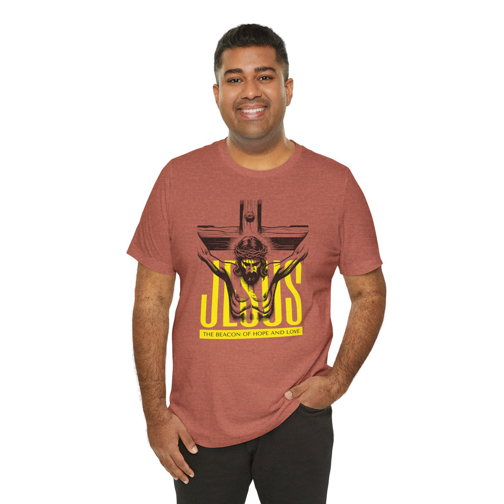 Jesus Crucifix Tee | Christian Graphic T‑Shirt | Cr8tive Designs