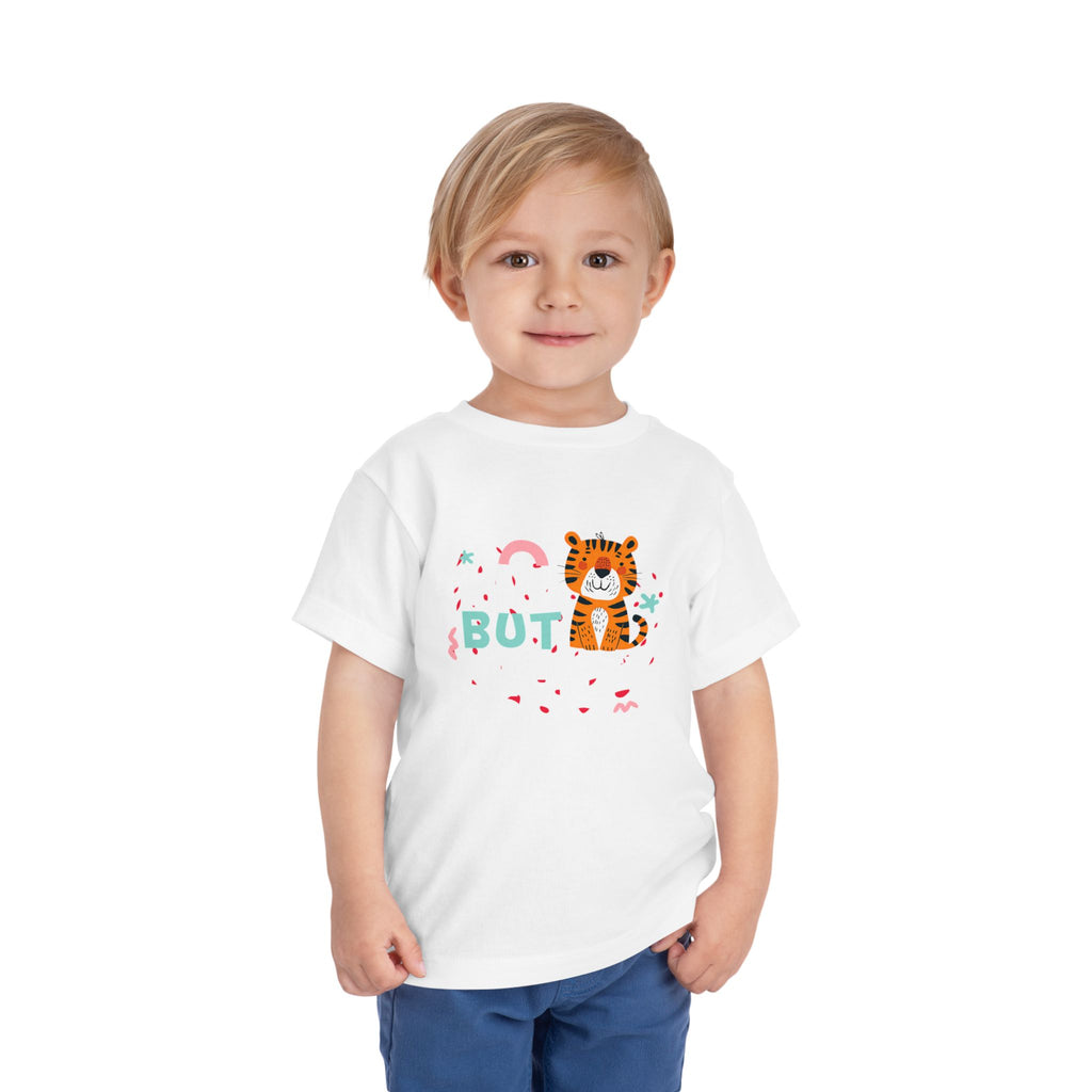 Tiny But Mighty Tee | Cute Kids Tiger Graphic T-Shirt | Cr8tive Designs