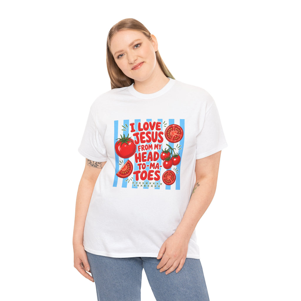 I Love Jesus From Head to Toes | Colorful Faith Shirt | Cr8tive Designs