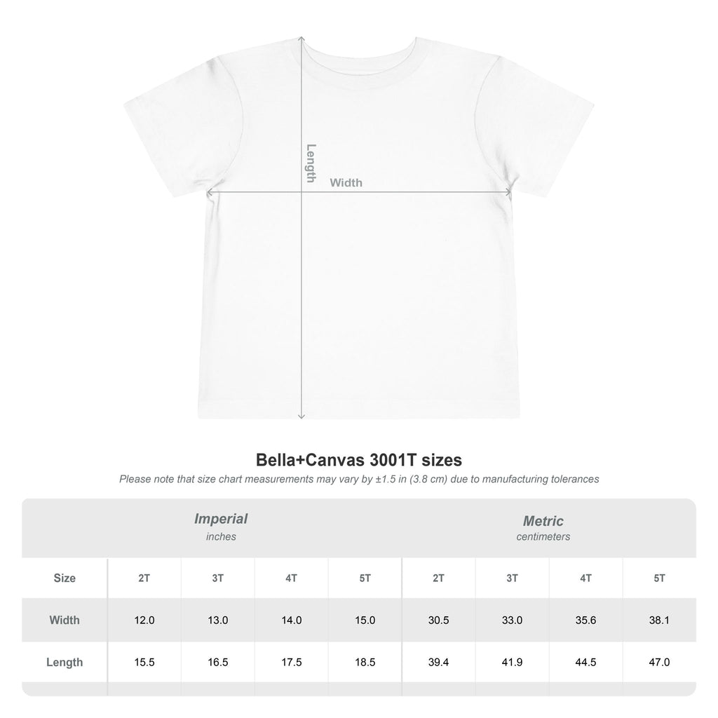 ABC Back to School | Colorful Pencil Toddler T-Shirt | Cr8tive Designs