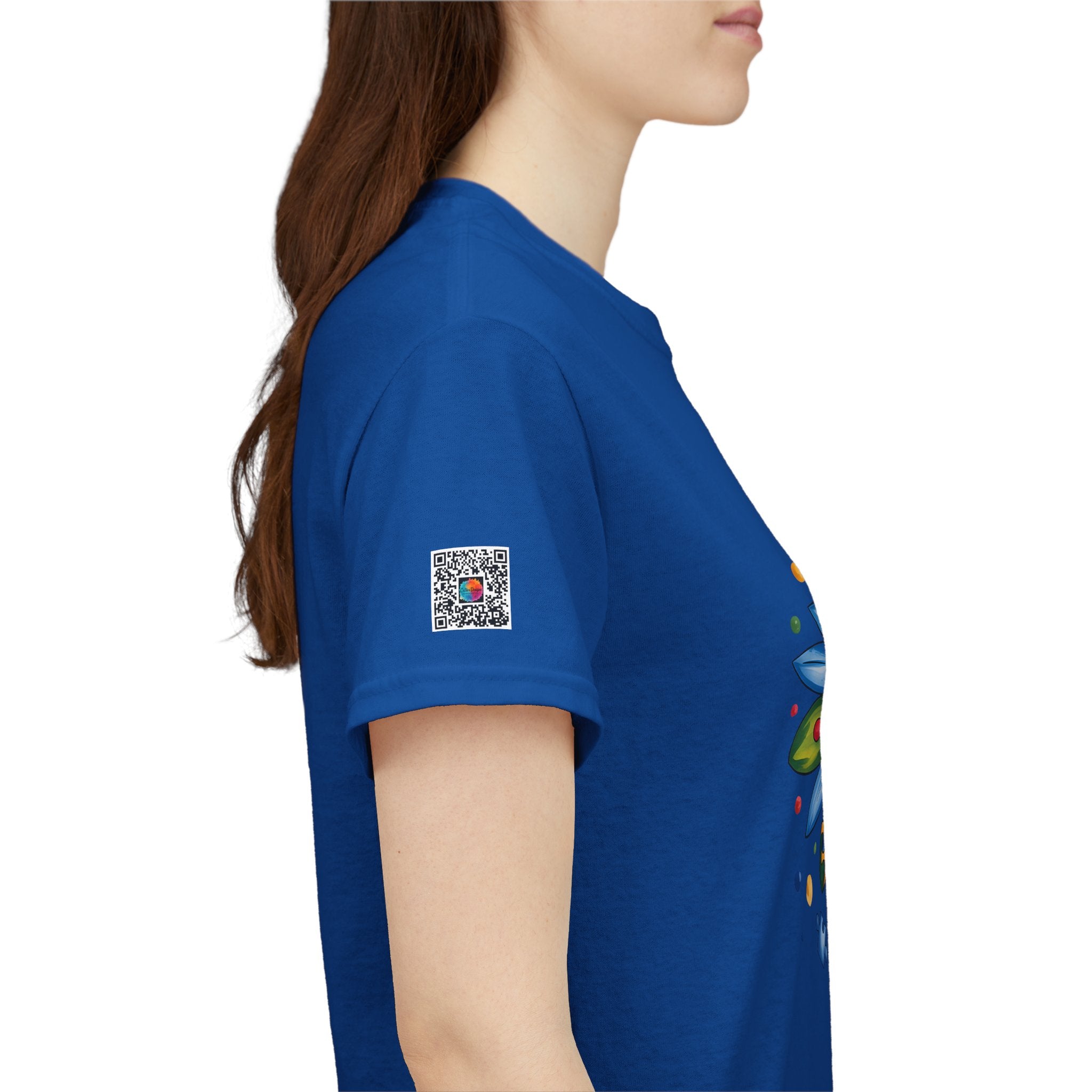 Autism Awareness Month Shirt | In April We Wear Blue | Colorful Puzzle Flower Unisex Graphic Tee | Cr8tive Designs