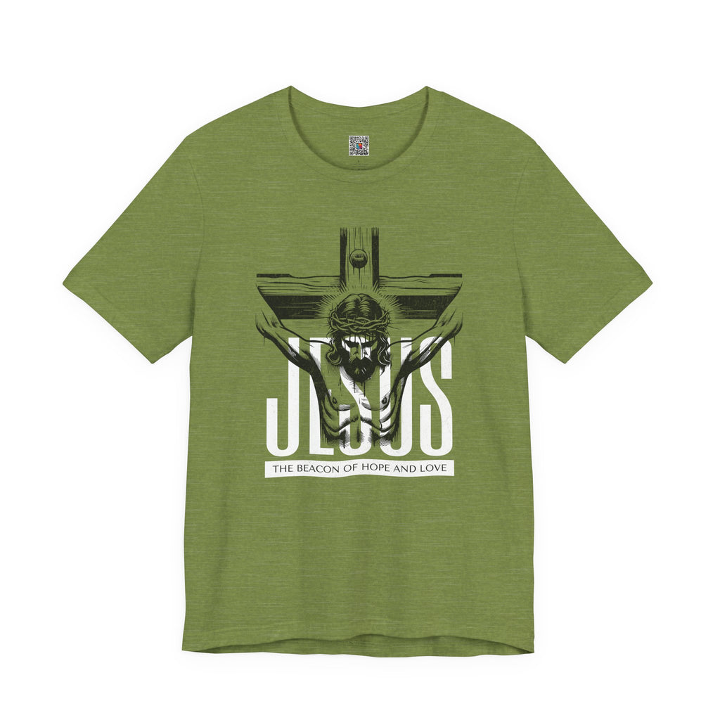Jesus Crucifix Tee | Christian Graphic T-Shirt | Cr8tive Designs
