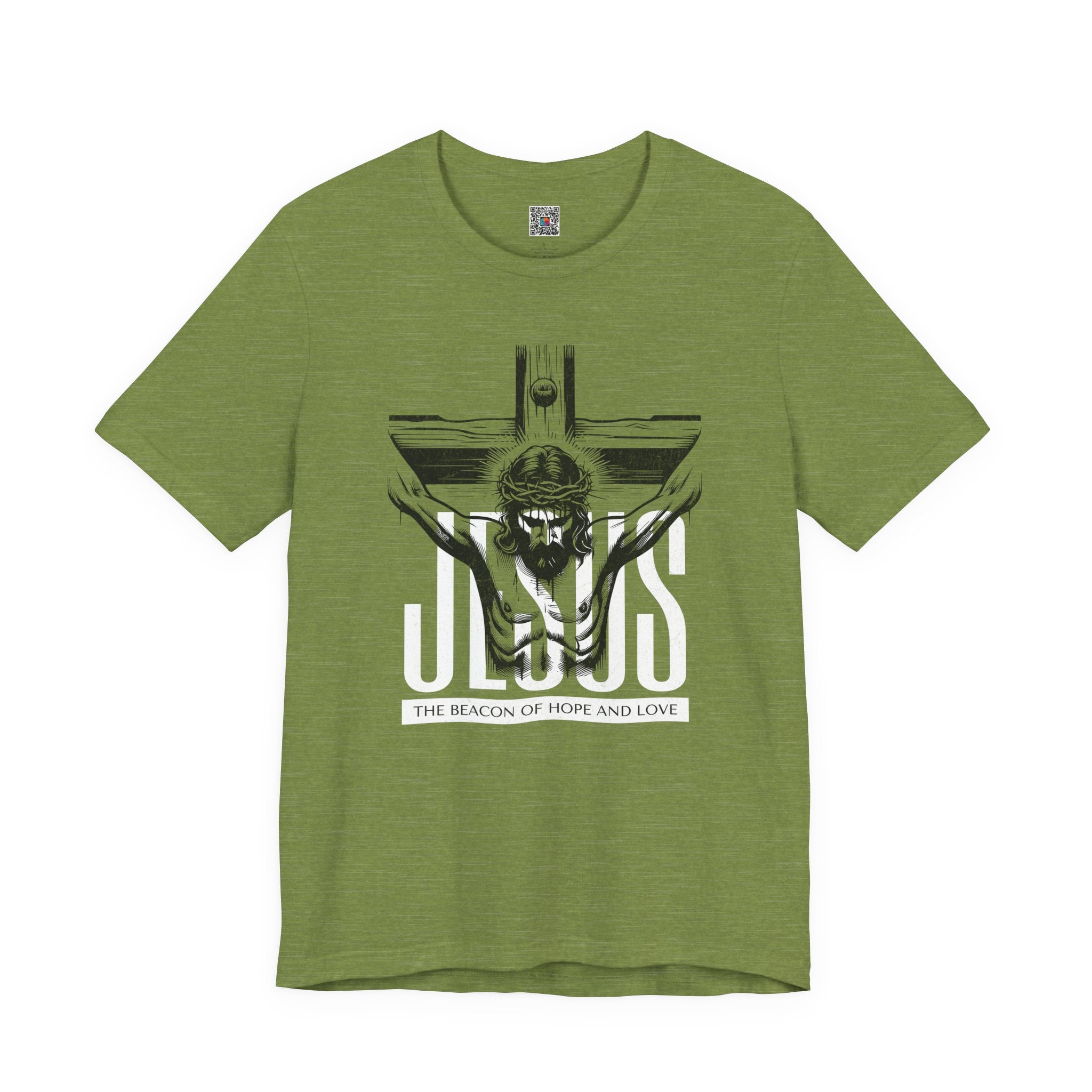 Jesus Crucifix Tee | Christian Graphic T-Shirt | Cr8tive Designs