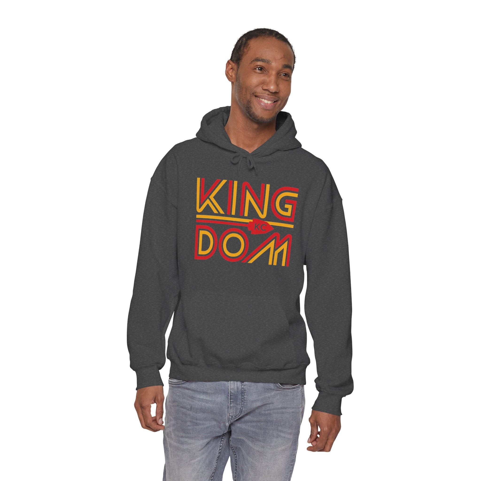 KC Kingdom | Retro Football Hoodie | Cr8tive Designs