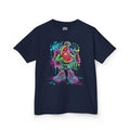 Kids Tee | Neon Graffiti Hot Sauce Character Graphic | Cr8tive Designs