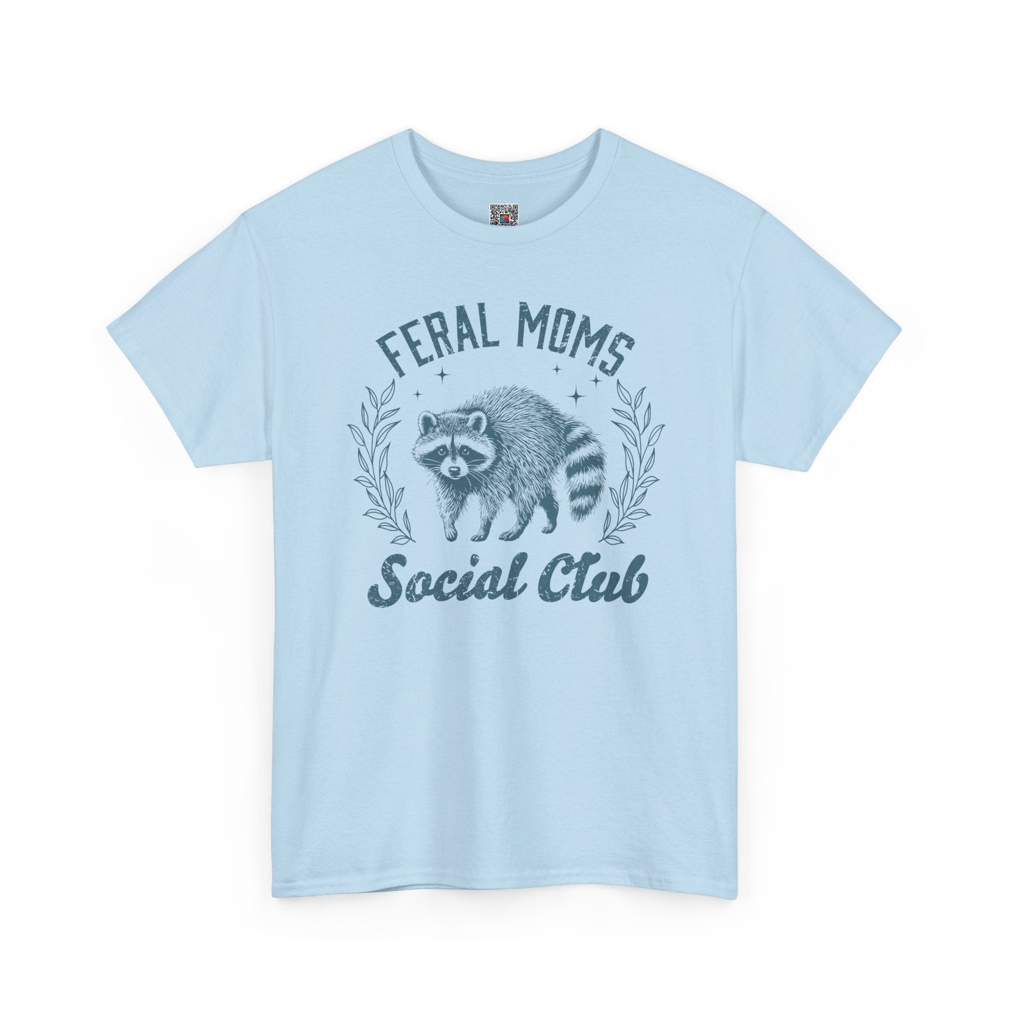 Feral Moms Club Graphic Tee – Trendy Funny Mom Shirt, Motherhood Humor Tee | Cr8tive Designs