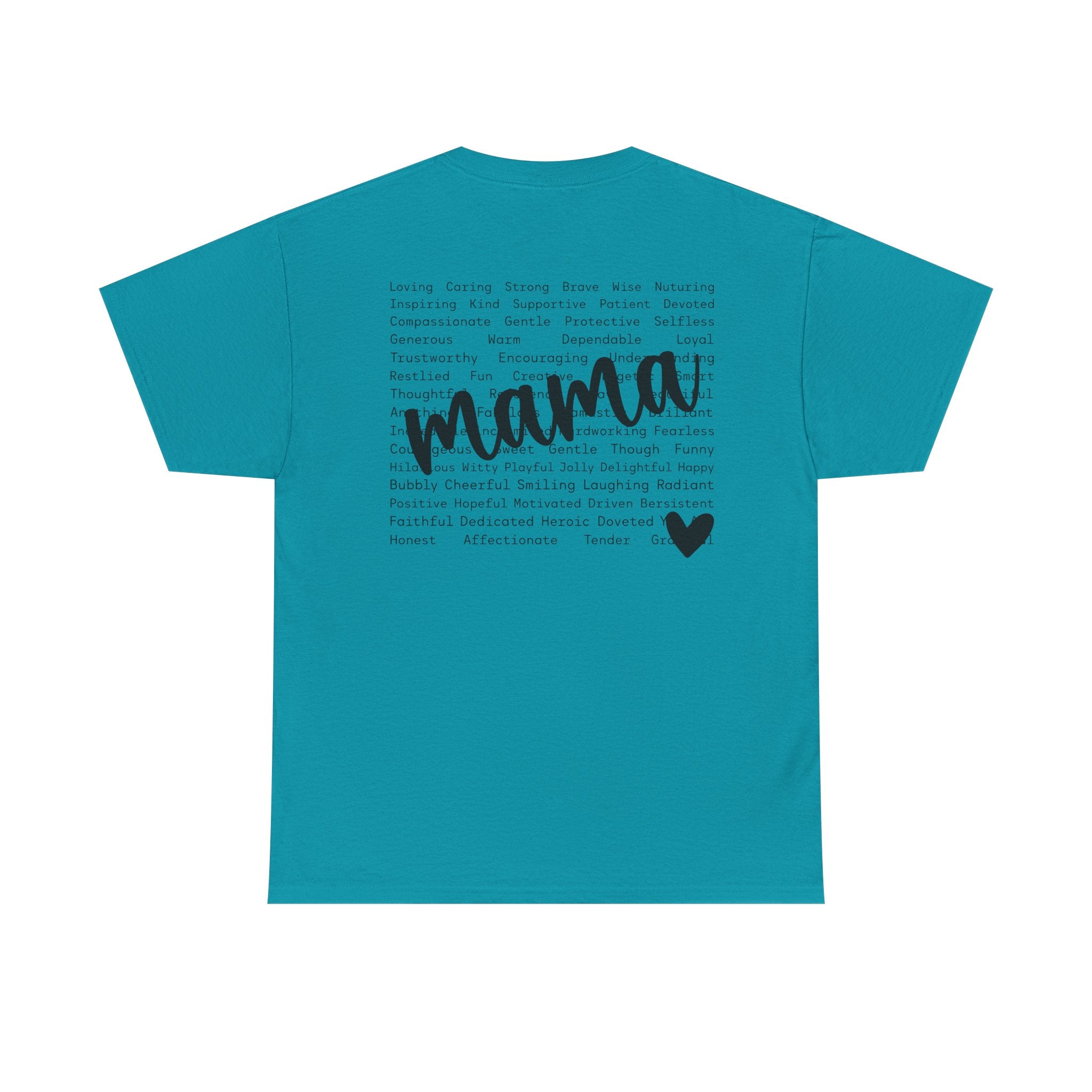 Mama Script Tee – Inspirational Motherhood Shirt, Soft Minimalist Mom Graphic T-Shirt | Cr8tive Designs