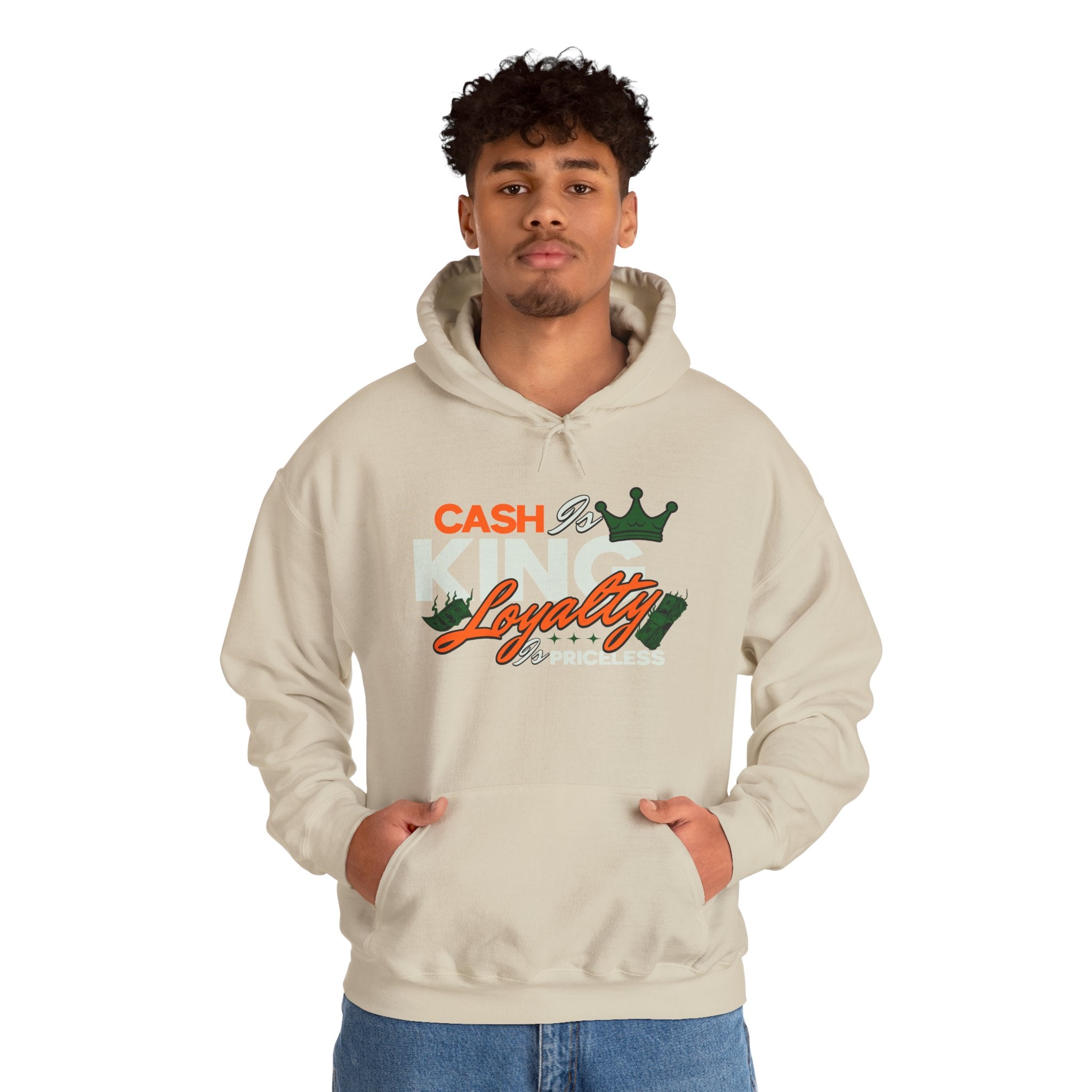 Cash Is King, Loyalty Is Priceless | Money Motivation Hoodie | Cr8tive Designs