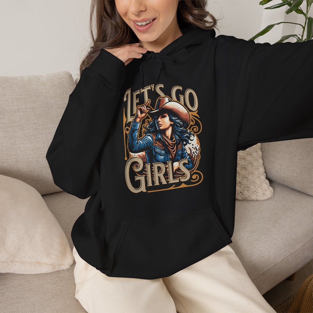 Let’s Go Girls | Western Cowgirl Hoodie | Cr8tive Designs