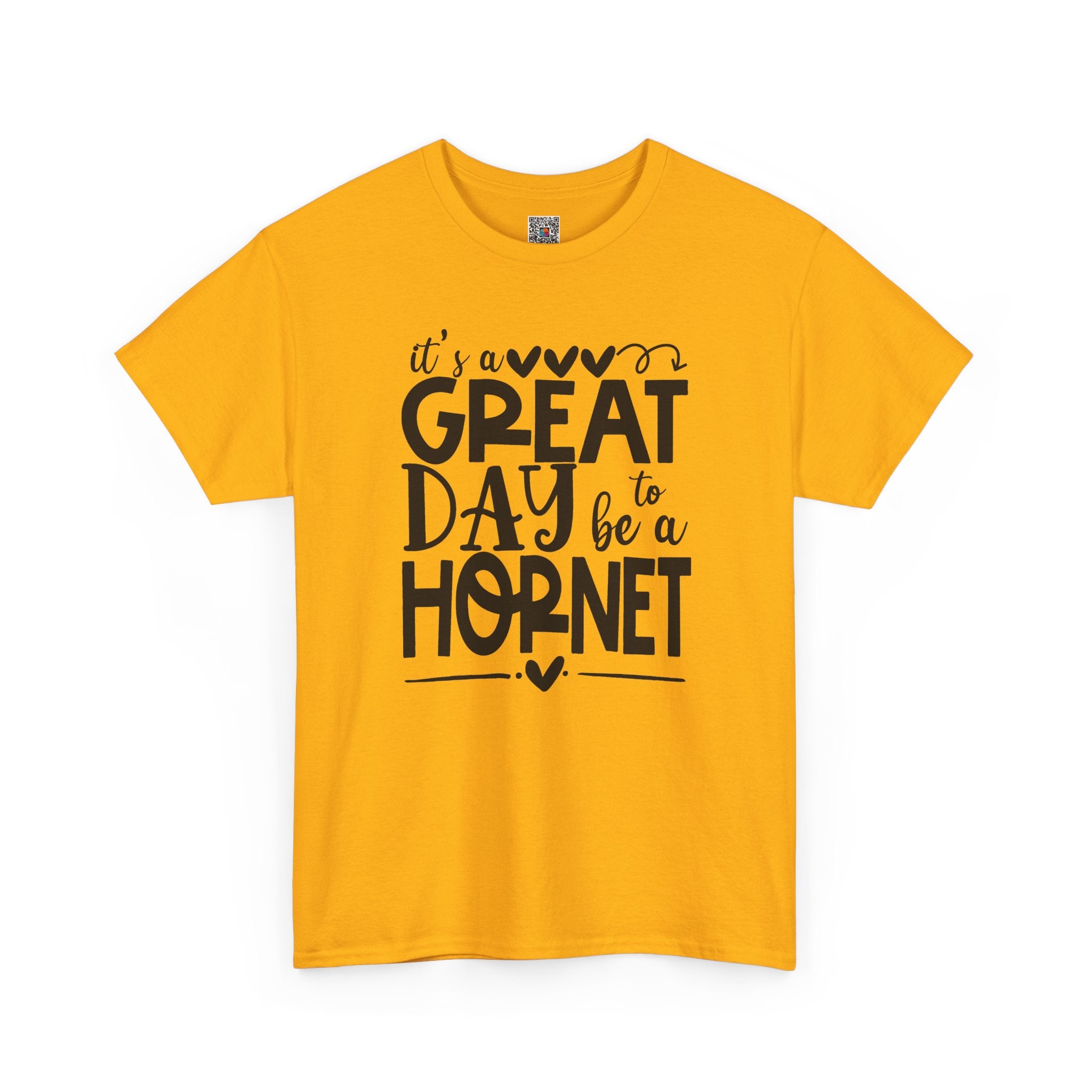It's a Great Day to Be a Hornet T-Shirt | School Spirit Mascot Tee | Cr8tive Designs
