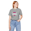 Jesus Loves You Graphic Tee — Cute Pastel Faith T-Shirt| Cr8tive Designs